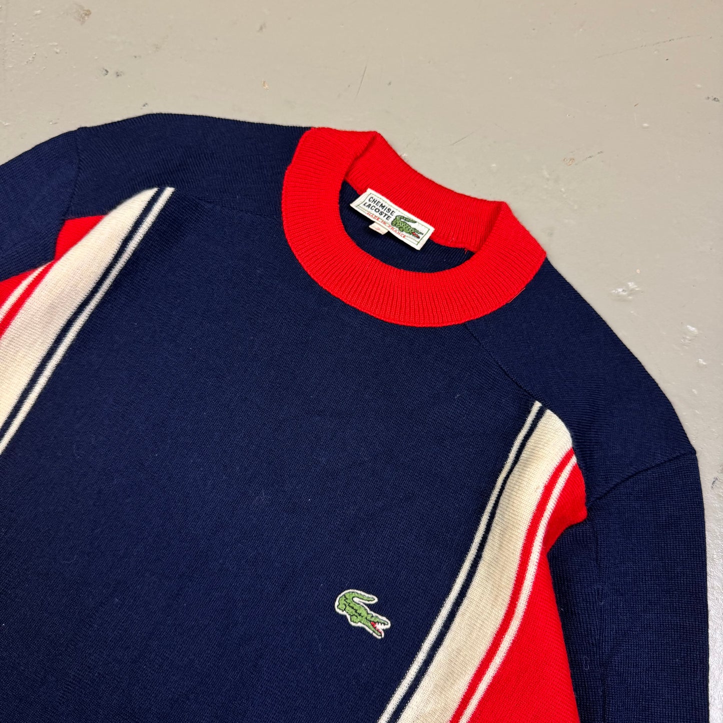 1980’s Lacoste Wool Sweater made in France *very rare (M)