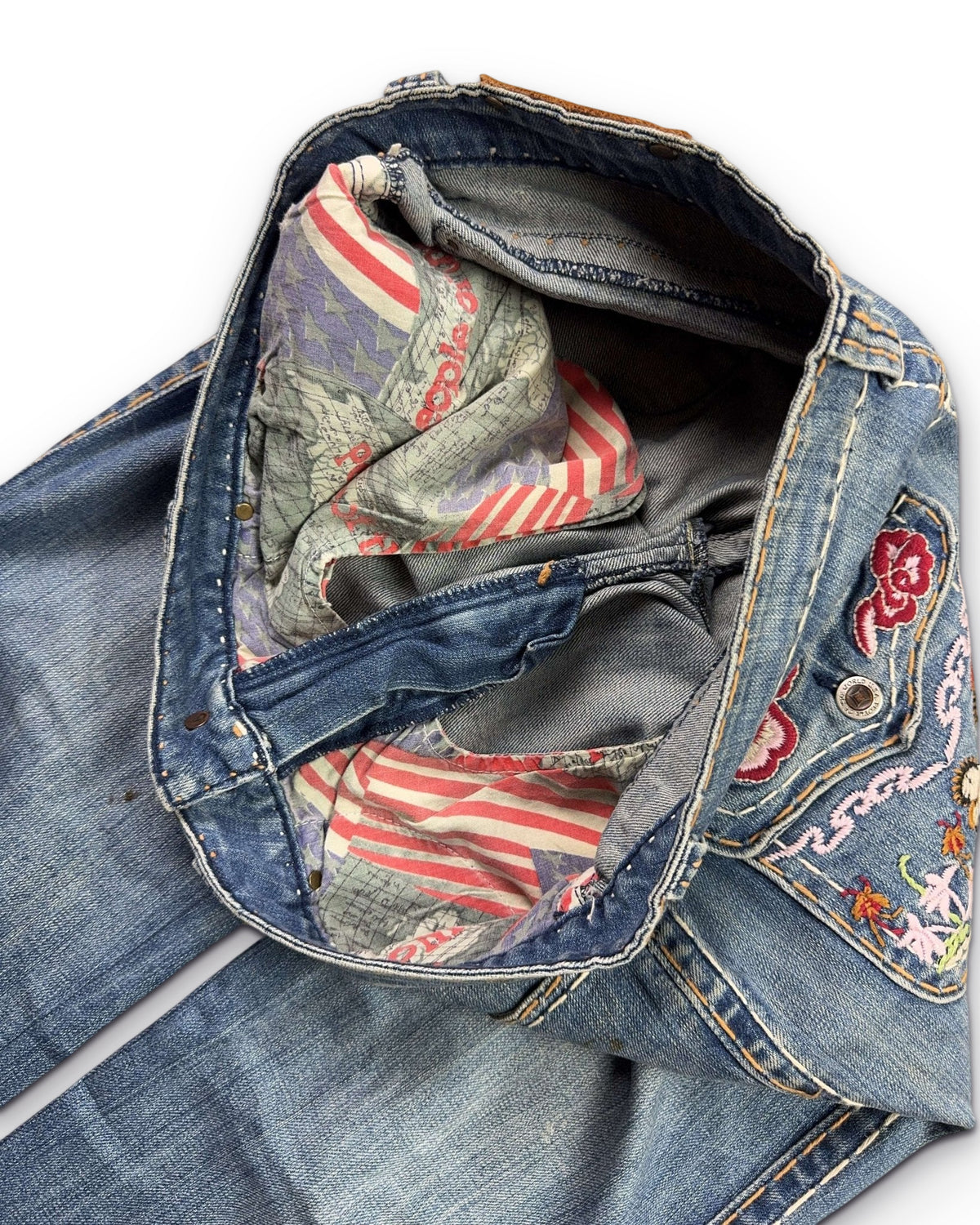 2000's People Of The World Straight Jeans *very rare 32x28 (M)