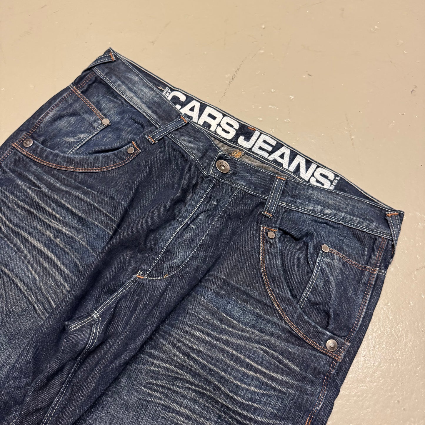 2000‘s Cars Baggy Jeans 36x34