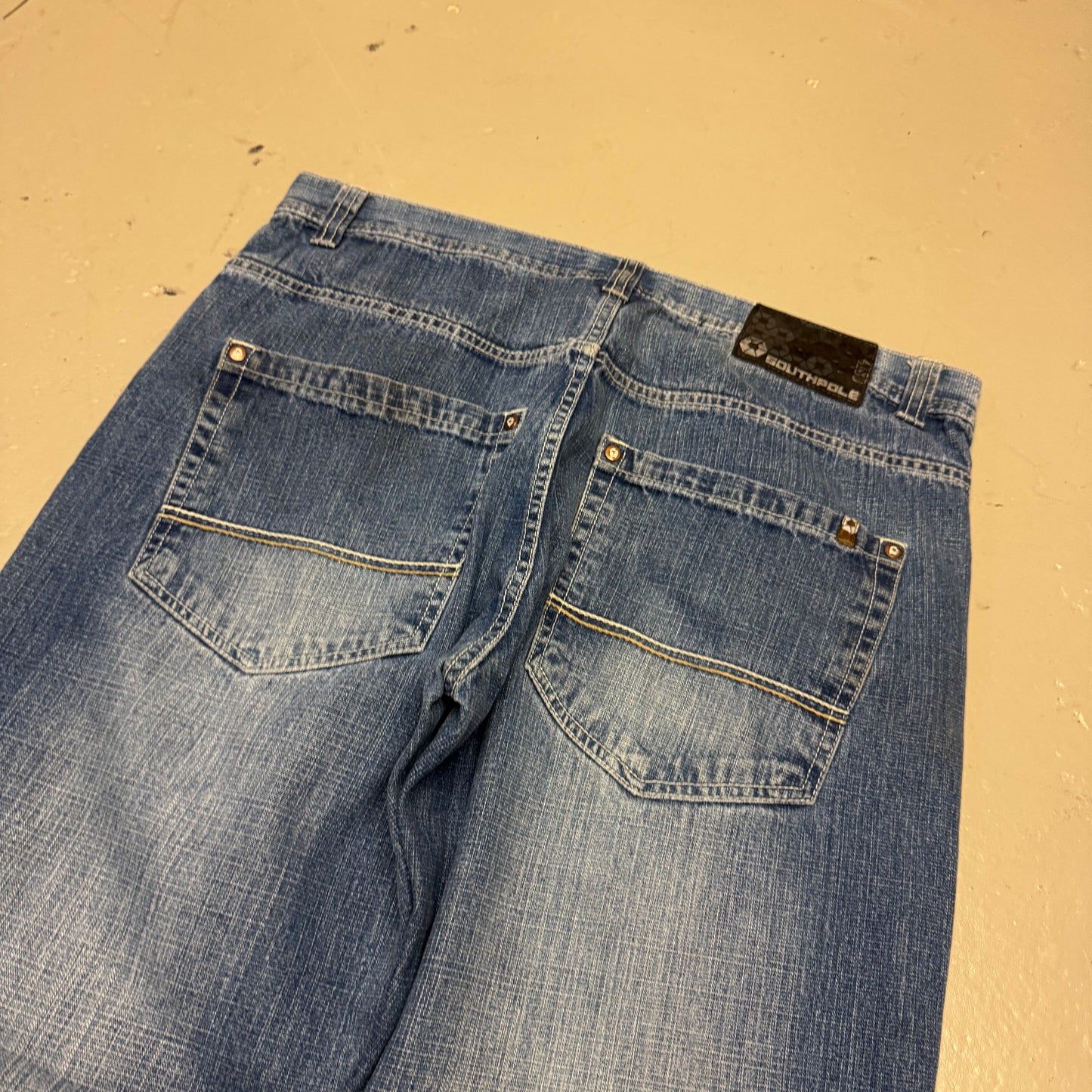2000‘s Southpole Hip Hop Baggy Jeans 38x32