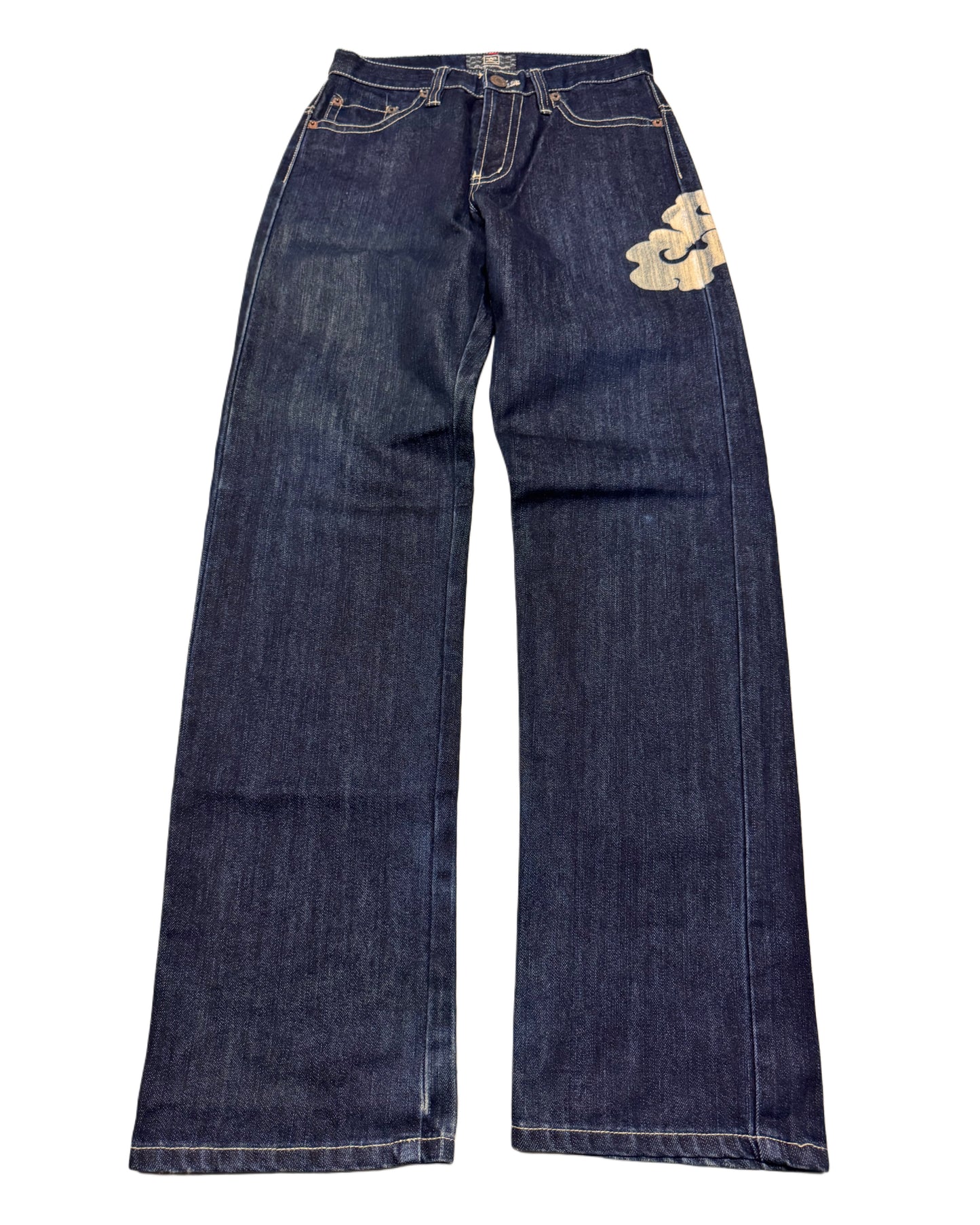 2000‘s Blue Way Japanese Baggy Jeans *rare 28x33