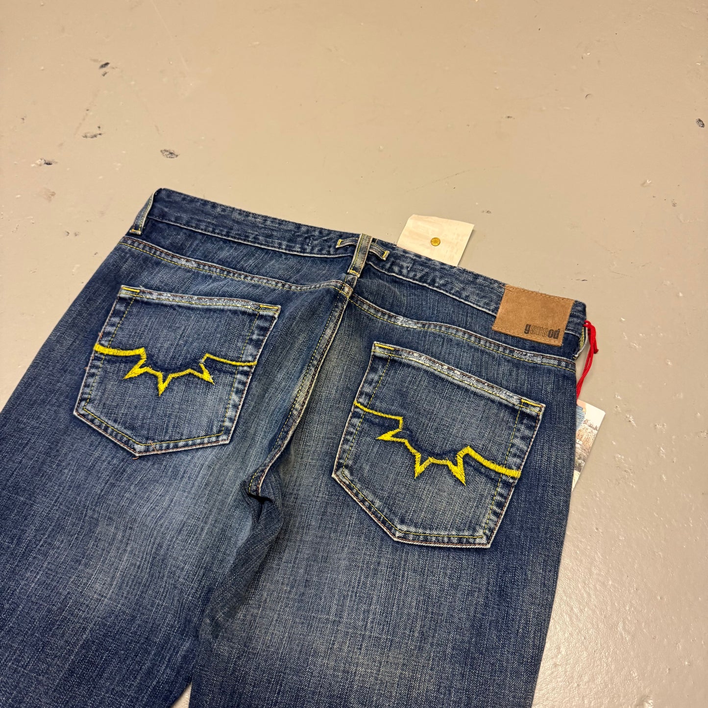 2000‘s Gsus Sindustries Deadstock Low Waist Bootcut Jeans 31x32