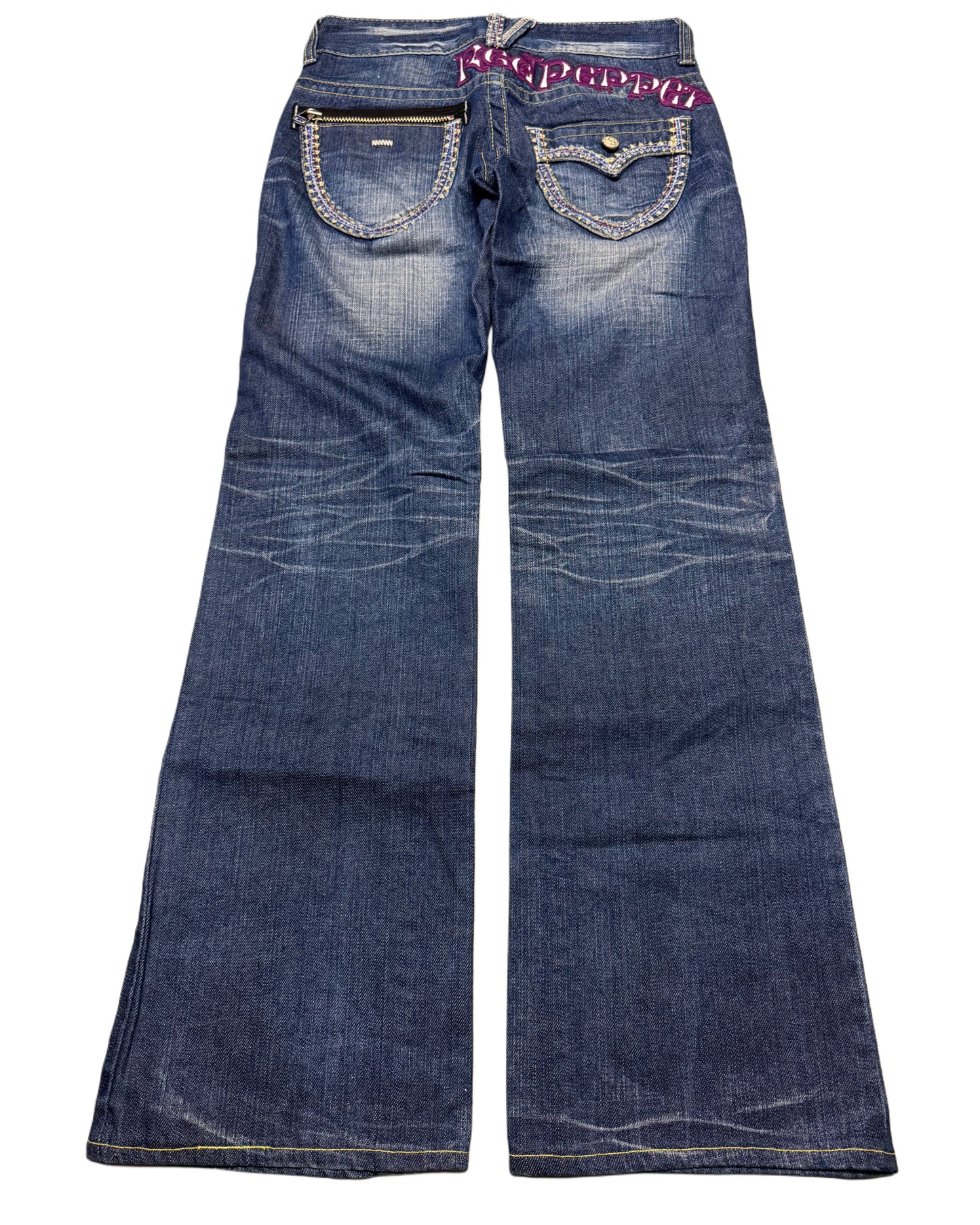 2000‘s Red Pepper Japanese Vintage Bootcut Jeans Women‘s *selten 26x30