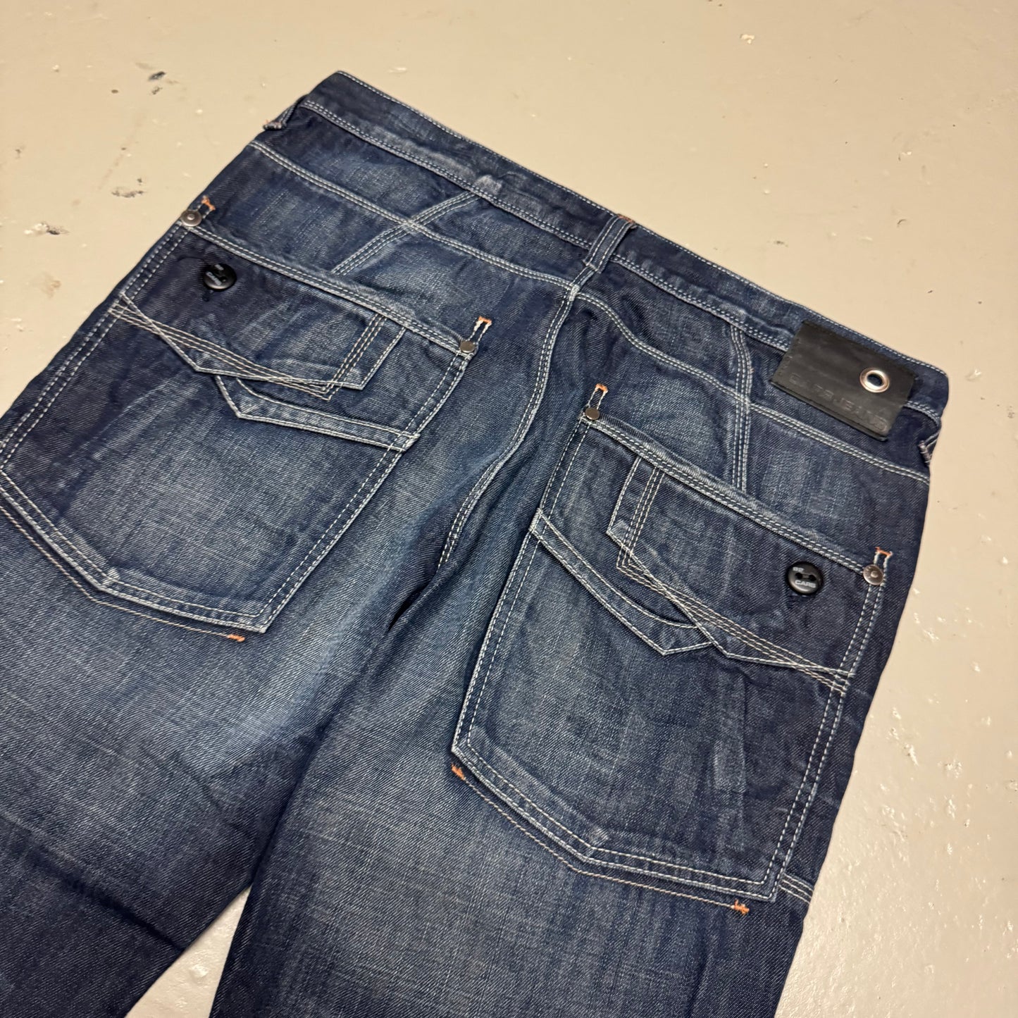 2000‘s Cars Baggy Jeans 36x34