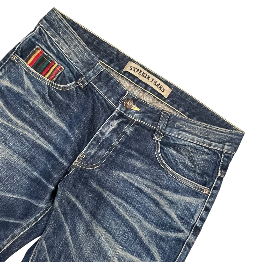 2000‘s Starnik Japanese Baggy Jeans *very rare 34x30