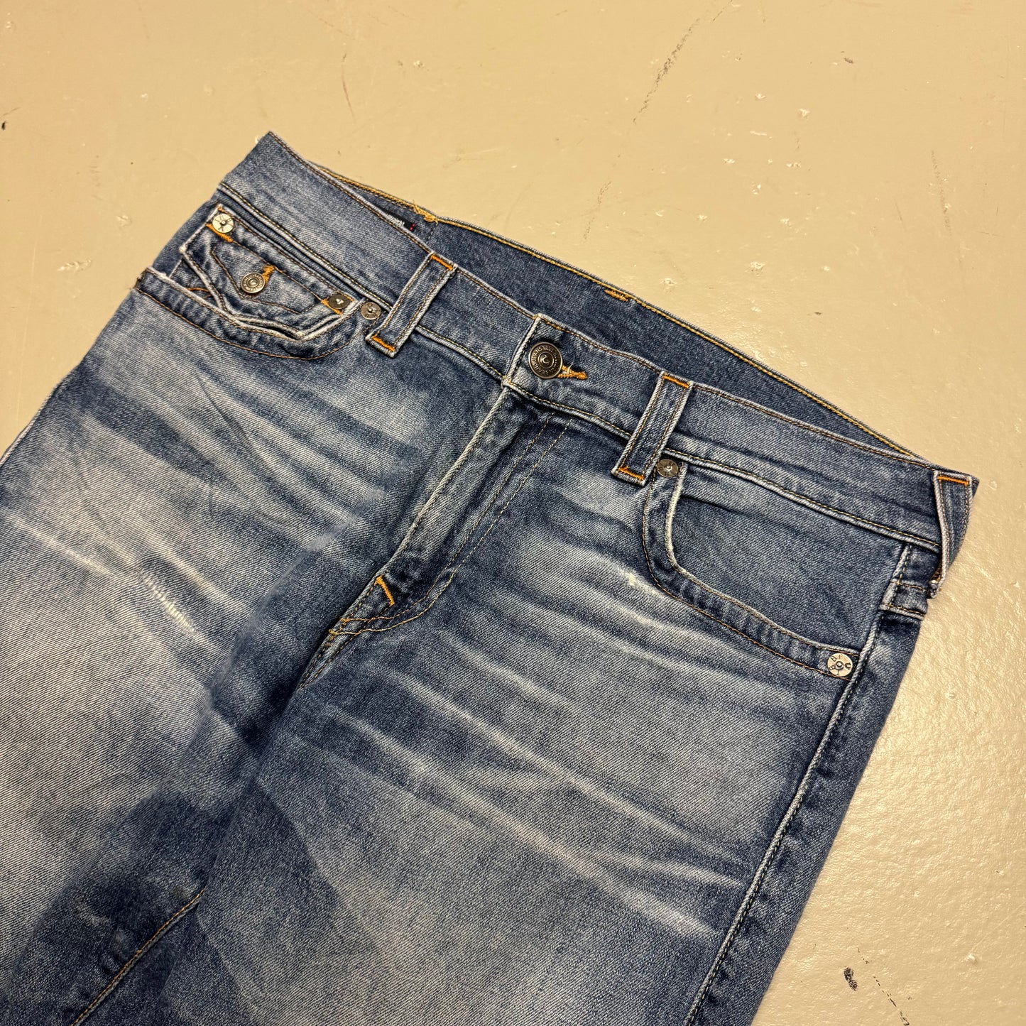 2000's True Religion Ricky Straight Fit 34x30
