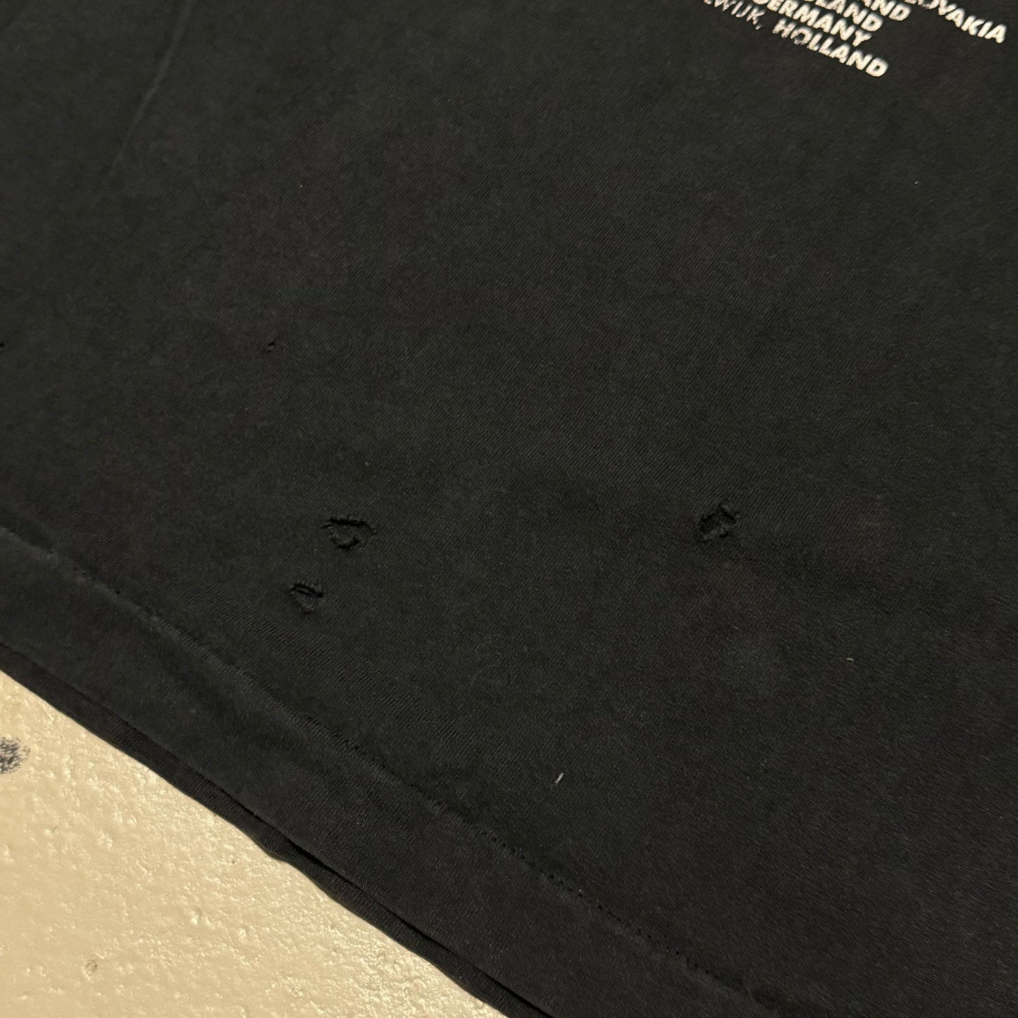 1992 Napalm Death Archive Shirt 'Campaign For Musical Destruction' Europe Tour *extremely rare (XL)