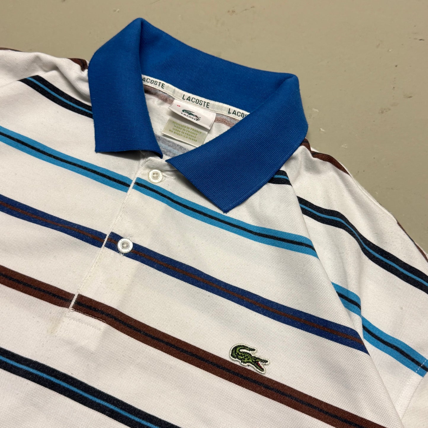 2000‘s Lacoste Polo Shirt made in France *rare (XL)
