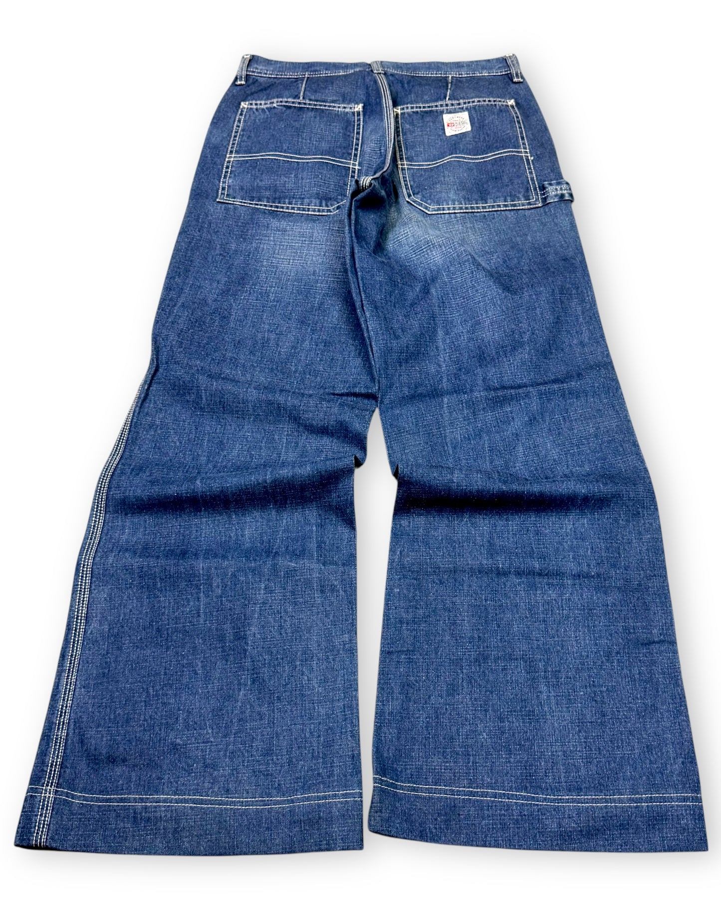2004 Diesel Baggy Flared Jeans *very rare 28x29