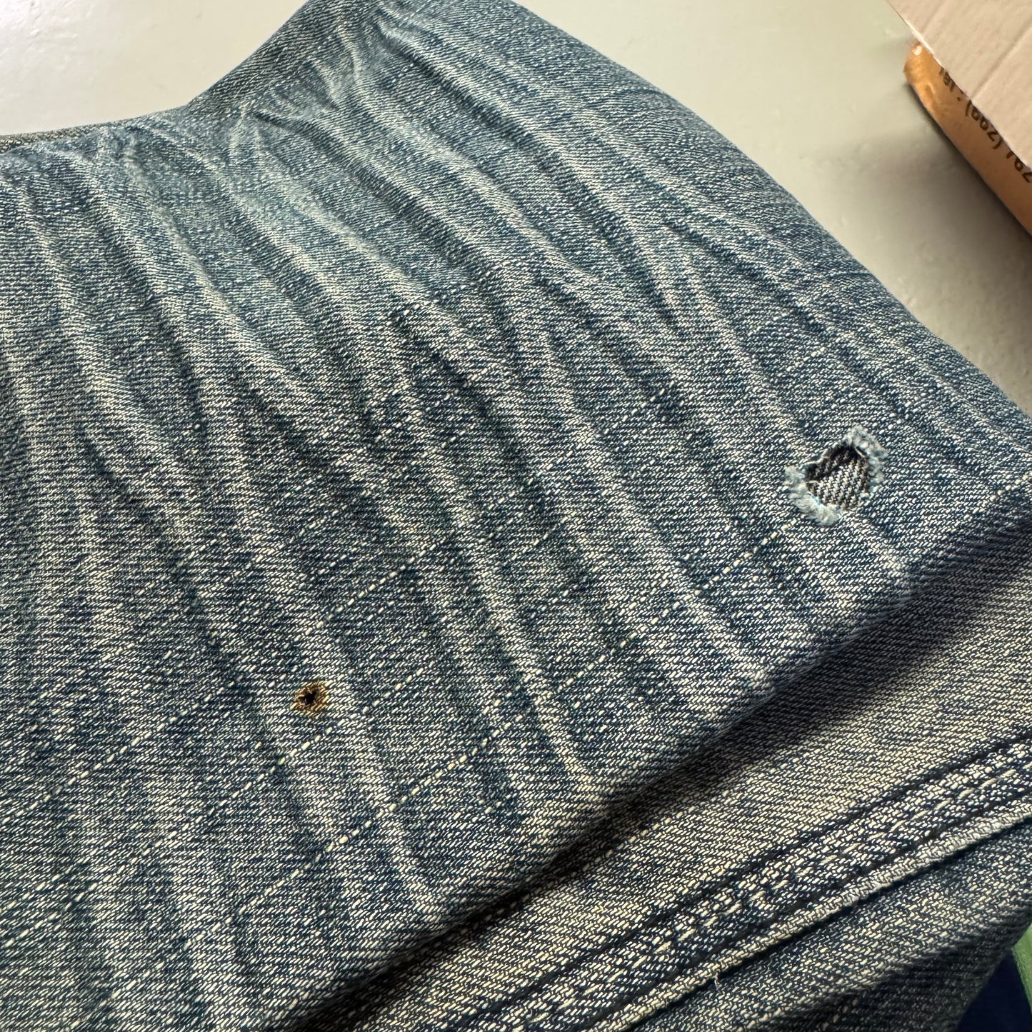 2000‘s Raw Blue Hip Hop Baggy Jeans *very rare 30x30