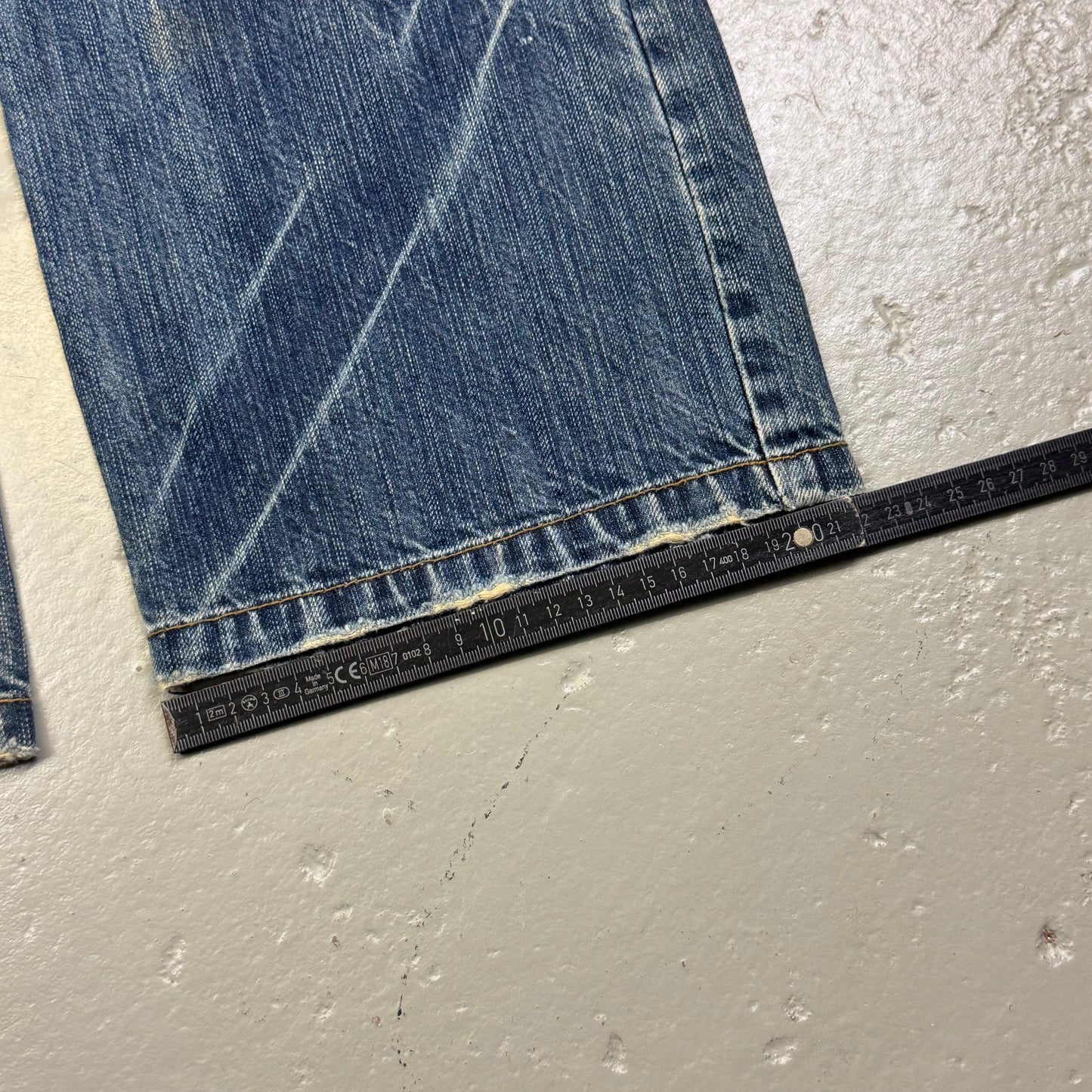 2000‘s Stockton Japanese Baggy/Straight Jeans *rare 31x32