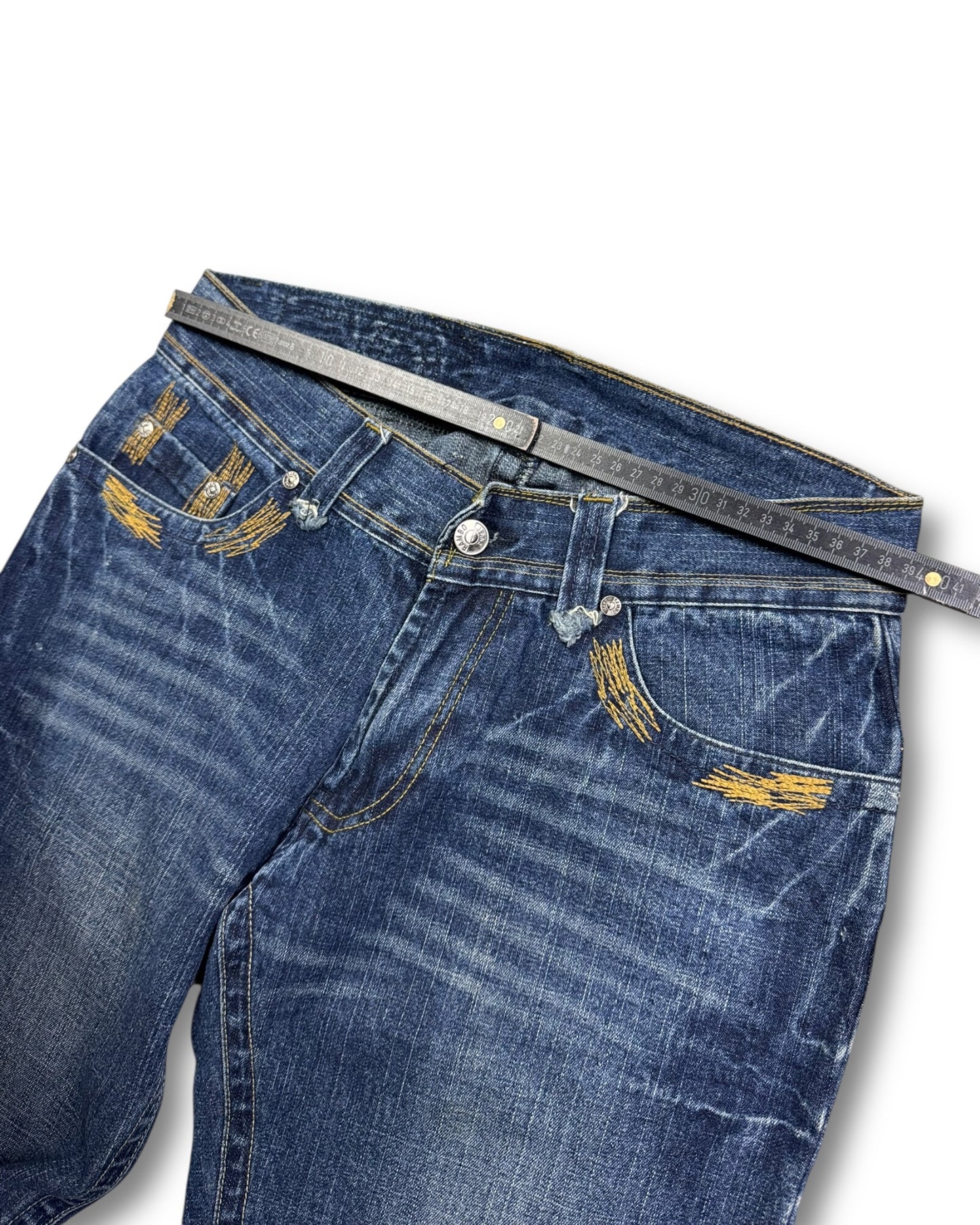 2000's Japanese Style Straight Jeans *rare 30x32 (M)