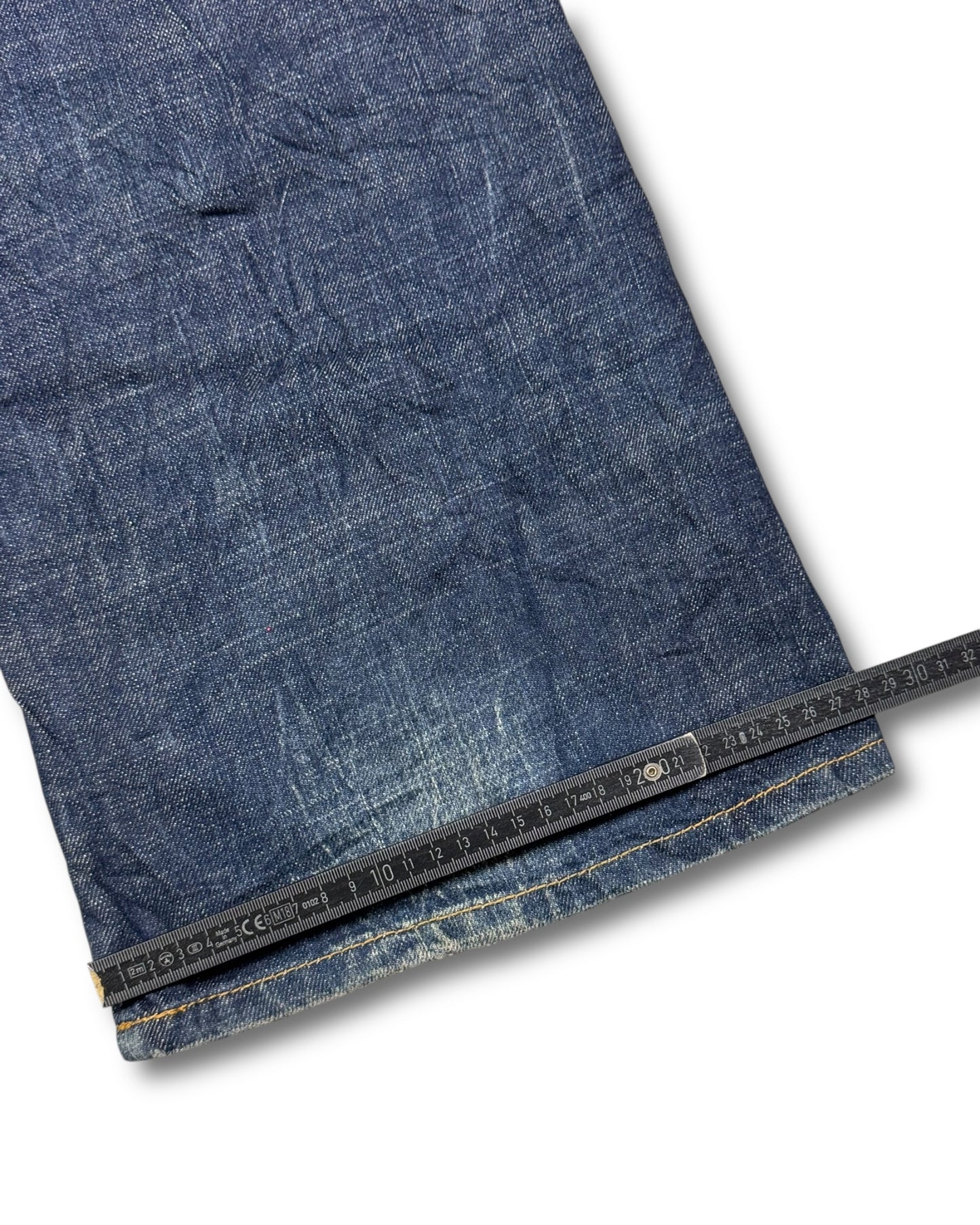 2000's Riobera Japanese Archive Low Waist/Flared Jeans Women's *very rare 28x30 (S)