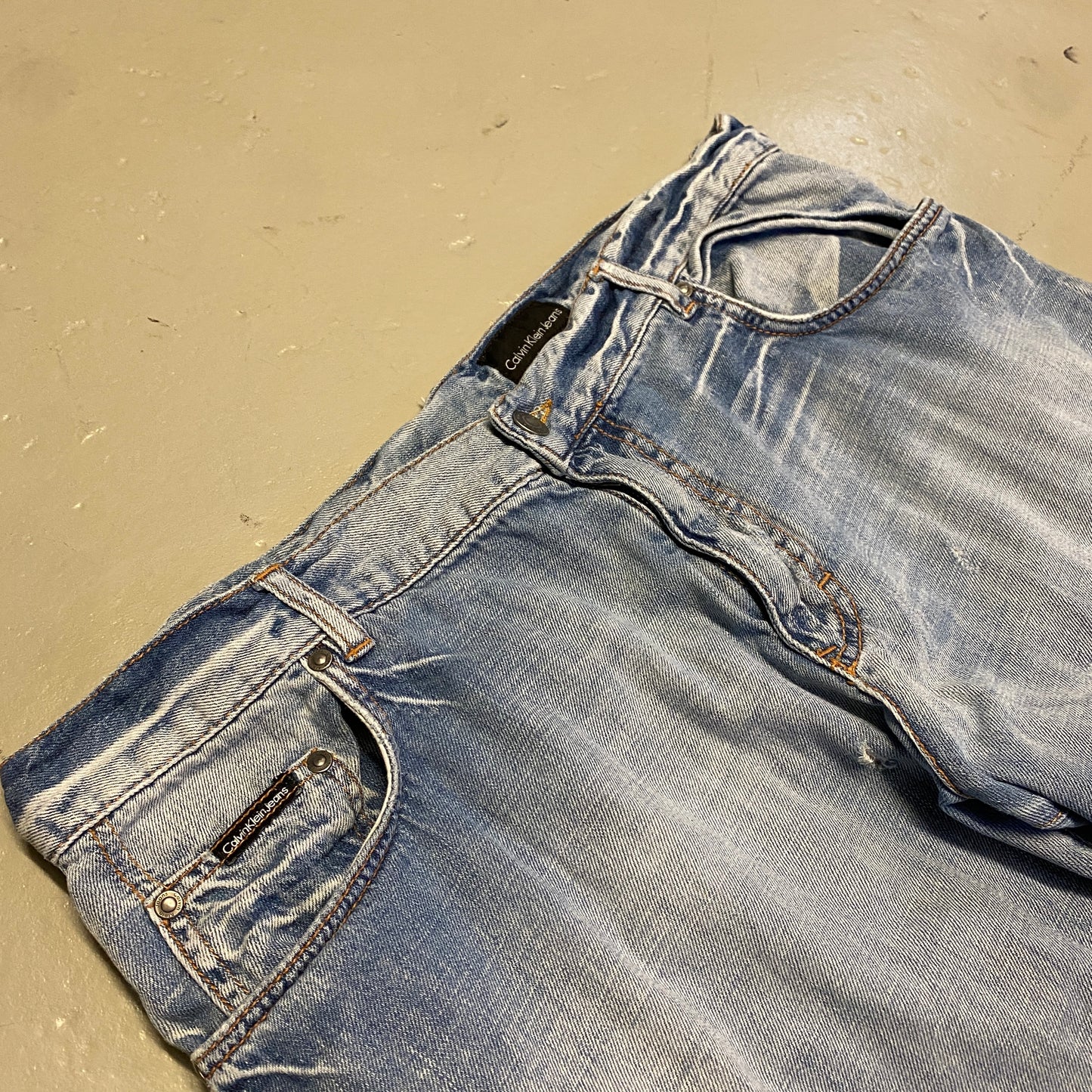 2000's Calvin Klein Baggy Jeans 34x29