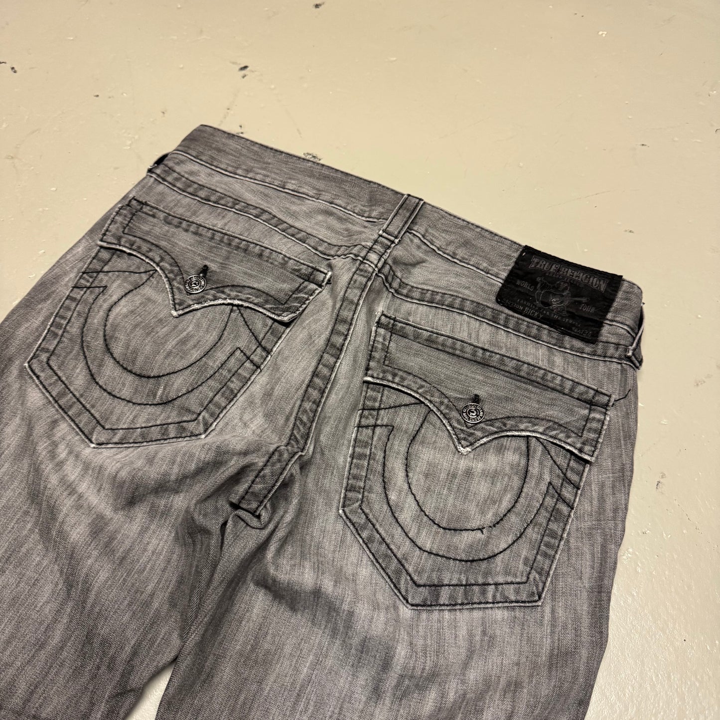 2000‘s True Religion Ricky Baggy Jeans *selten 36x32