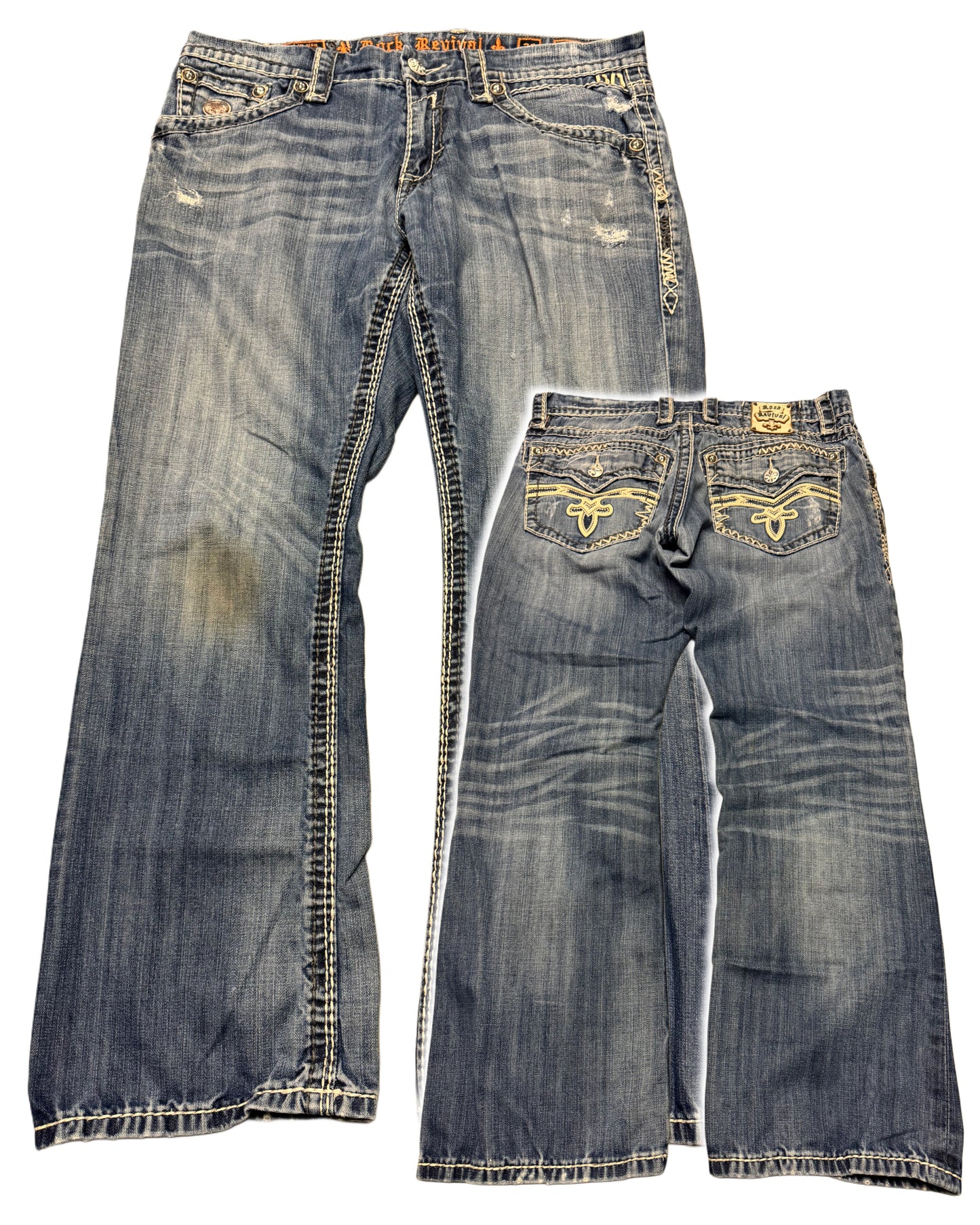 2000‘s Rock Revival Baggy Jeans *selten 36x30
