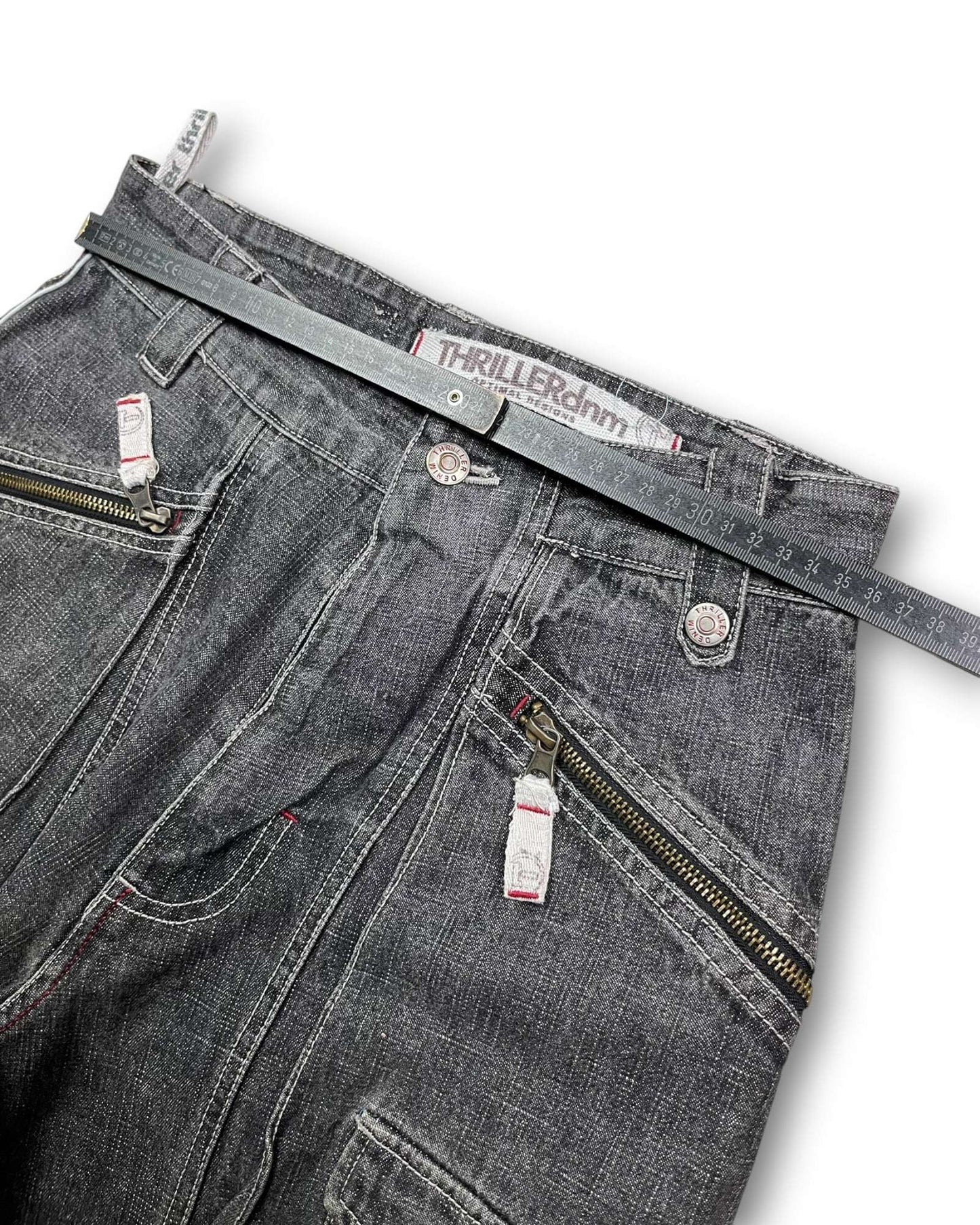 2000's Thriller Dnm Baggy Jeans * 26x30 (XS)
