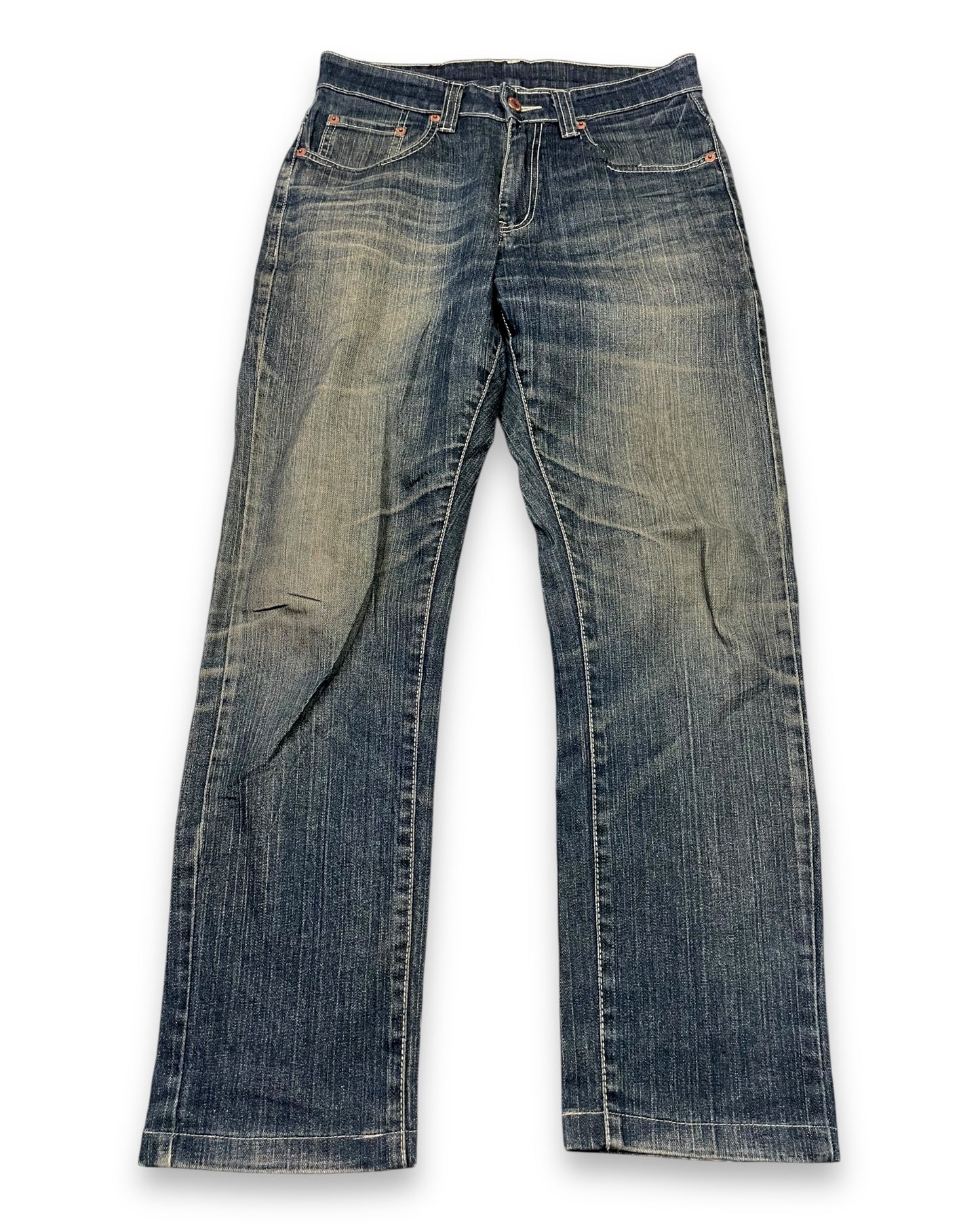 2000‘s Big Group Japanese Straight Jeans *rare 30x30