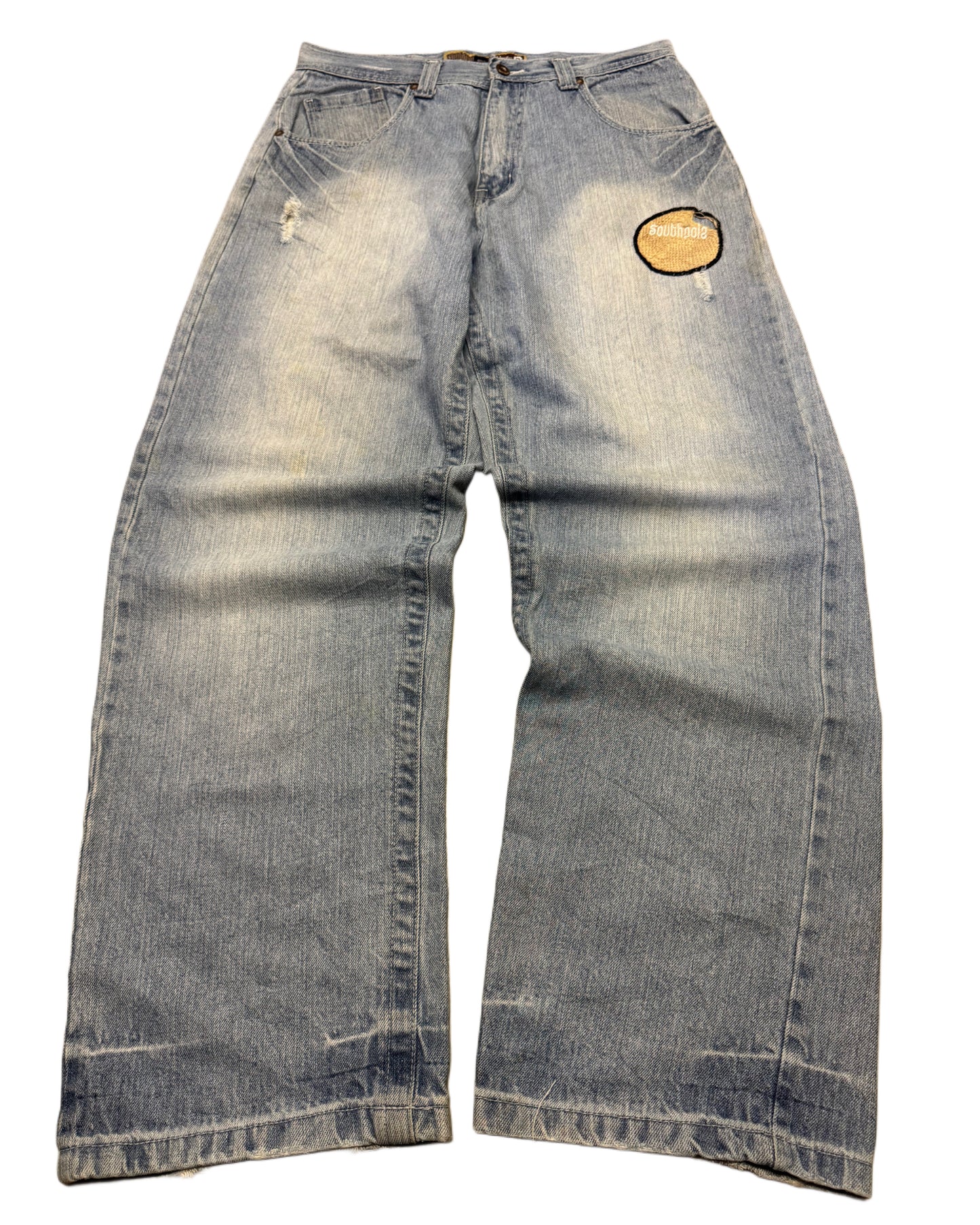 2000‘s Southpole Hip Hop Baggy Jeans *rare 34x34