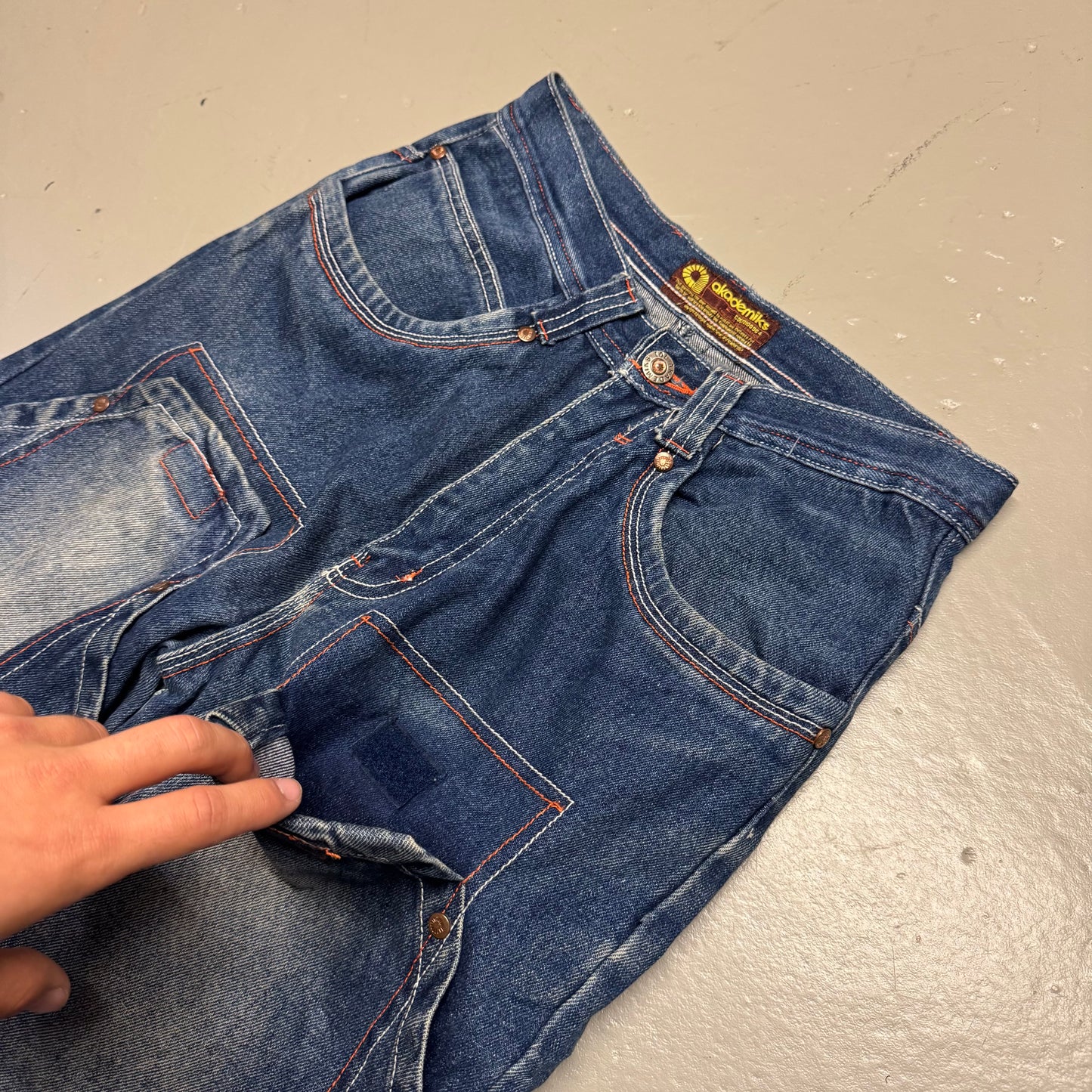 2000‘s Akademiks Hip Hop Baggy Jeans *sehr selten 26x32