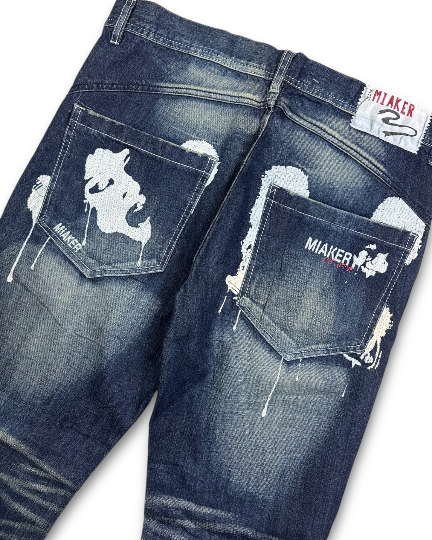 2000's Miaker Archive Straight/Baggy Jeans *very rare 34x34 (L)