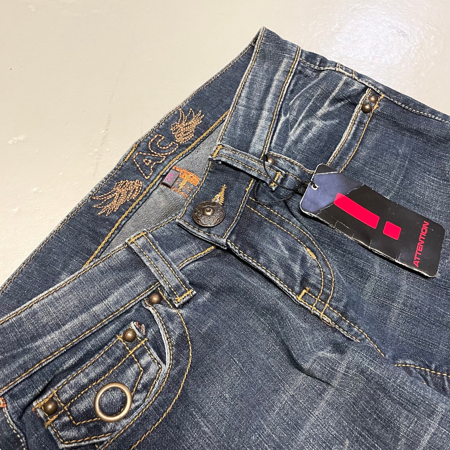 Y2K Deadstock AC Jorts Women's (W27)