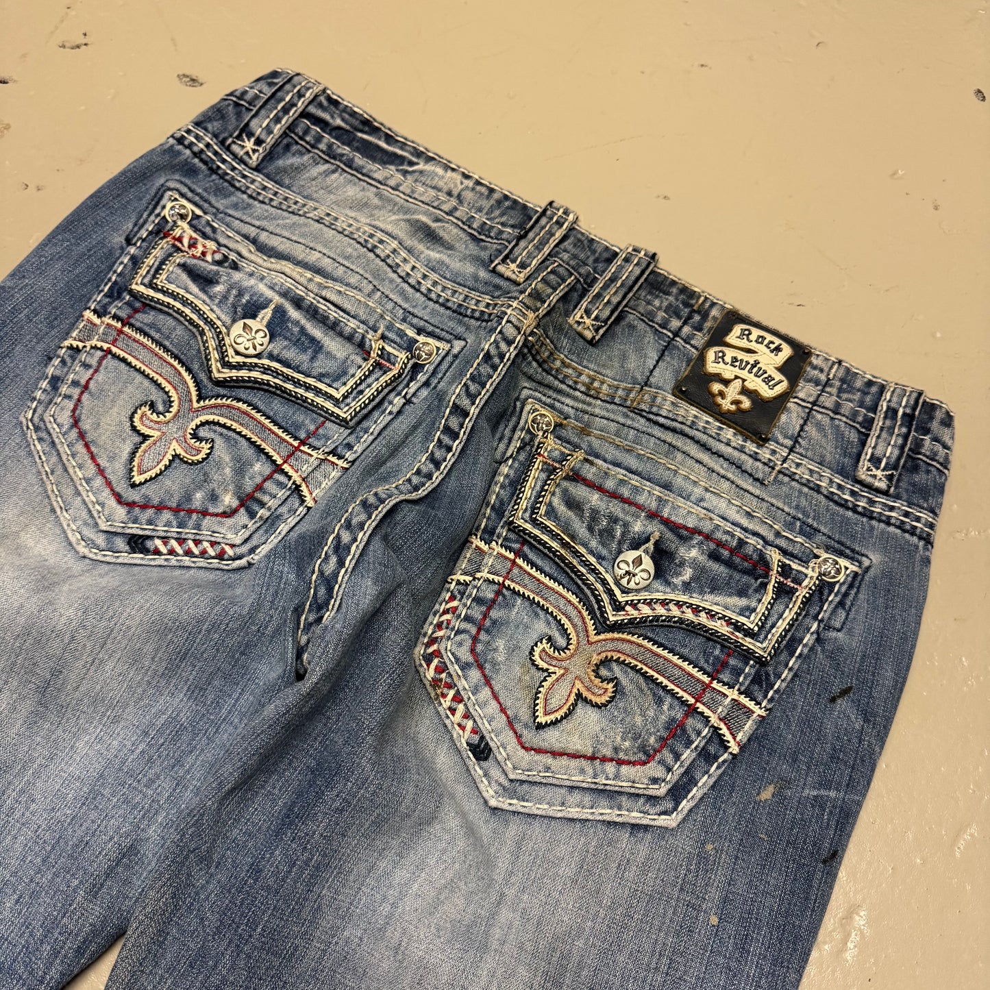 2000‘s Rock Revival Baggy Jeans *sehr selten 38x34