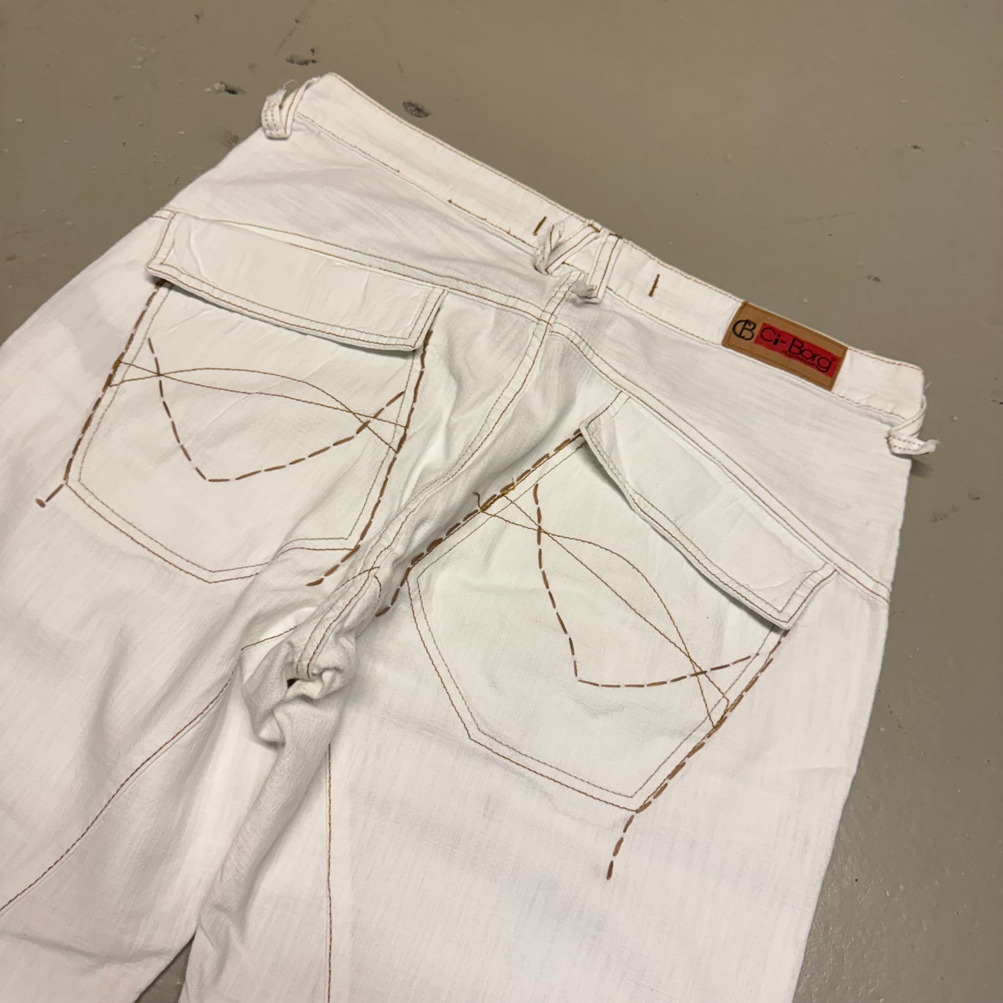 2000‘s Ci-Borg Hip Hop Baggy Pants *sehr selten 36x32