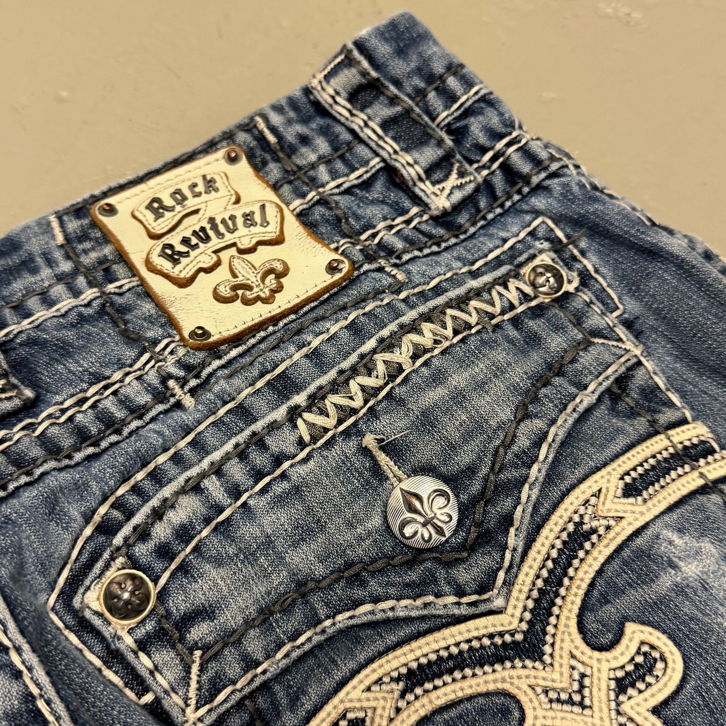 2000‘s Rock Revival Baggy Jeans *selten 36x30