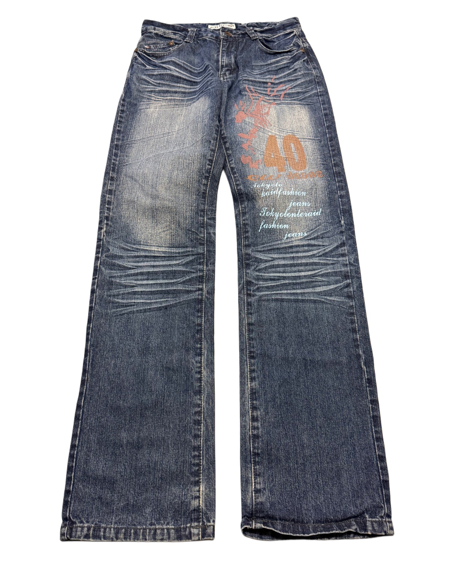 2000‘s Eye‘s Way Baggy/Straight Jeans 30x34