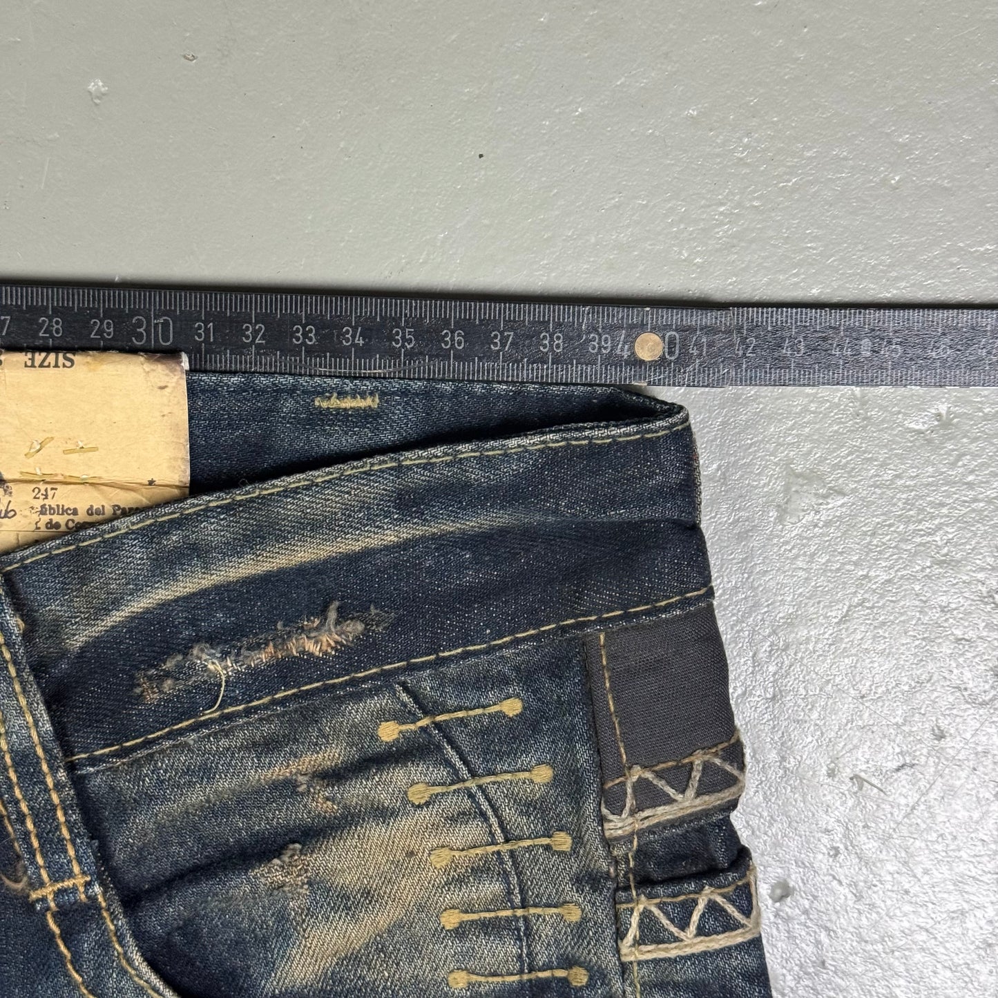 2000‘s Lolita Japanese Deadstock Bootcut Jeans Women‘s *rare (M)