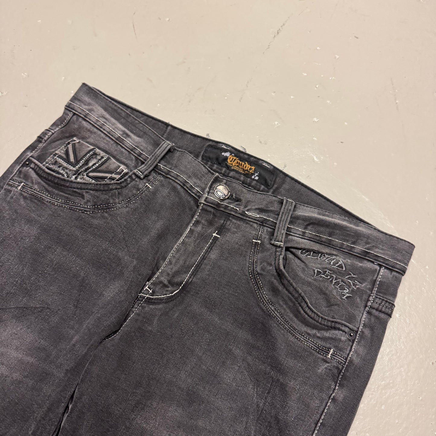2000‘s Cloud72 Straight Jeans *rare 34x30