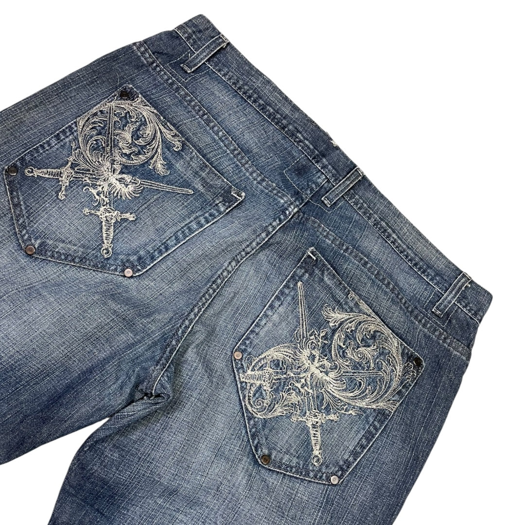 2000‘s INC Amsterdam Baggy Jeans *rare 38x32