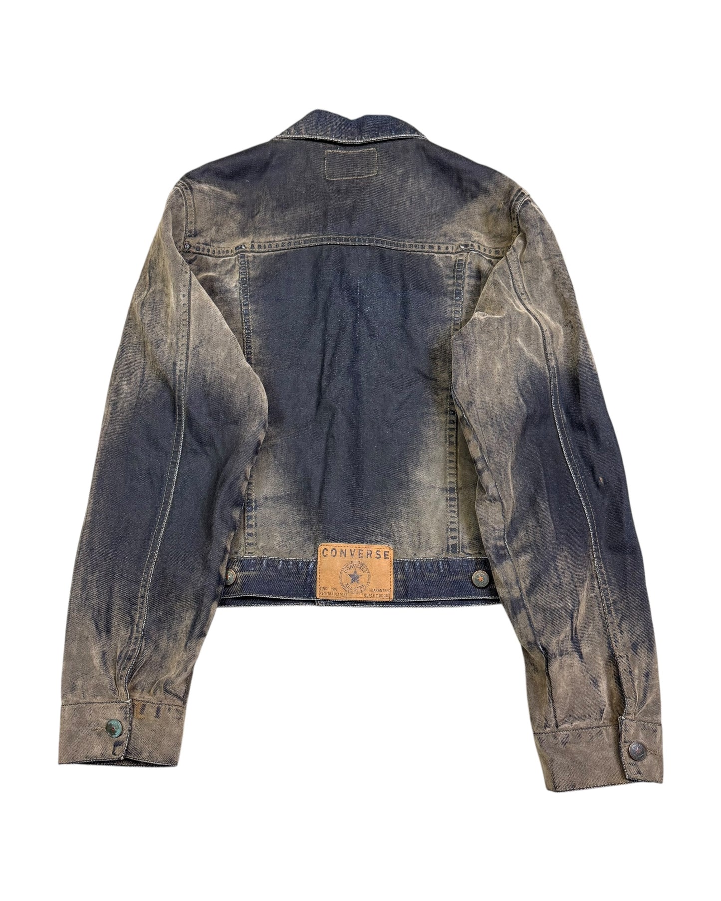 2000‘s Converse Archive Cropped Denim Jacket Women‘s *rare (XL)