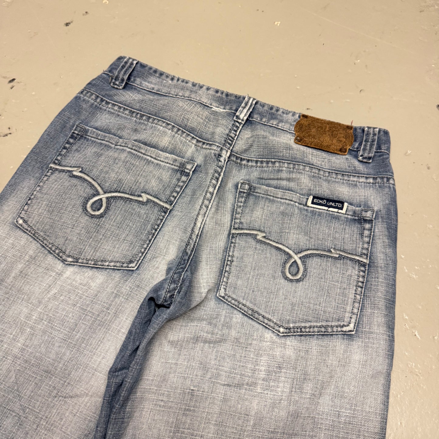 2000‘s Eckō Untld. Hip Hop Baggy Jeans *rare 32x32
