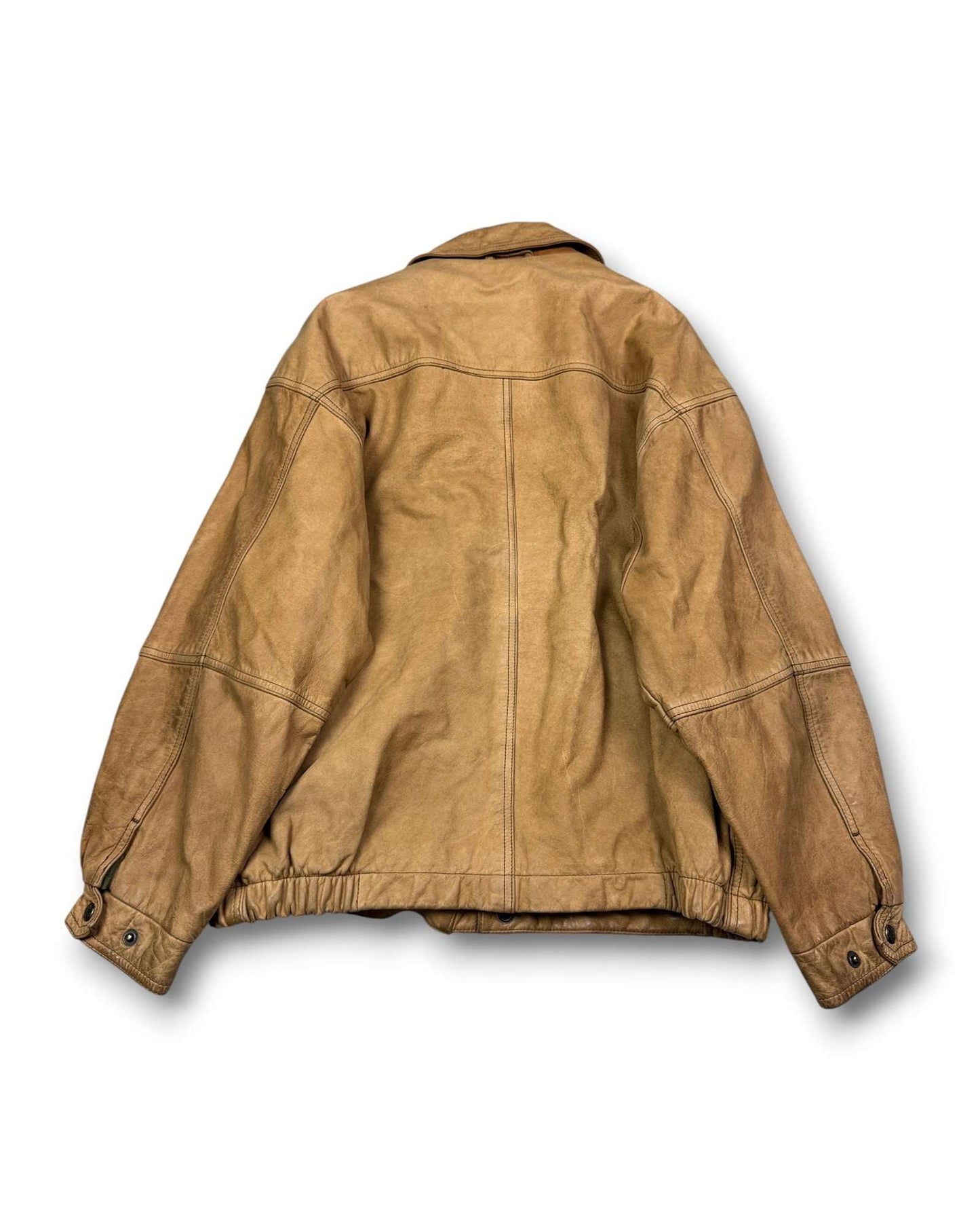 1990's Timberland Leather Jacket made in Korea *extremely rare (M)