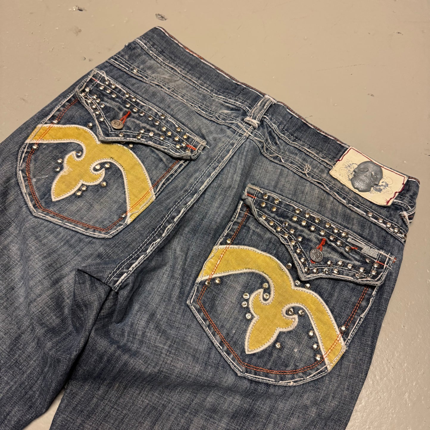 2000‘s Laguna Beach Baggy Jeans made in U.S.A *sehr selten 34x32