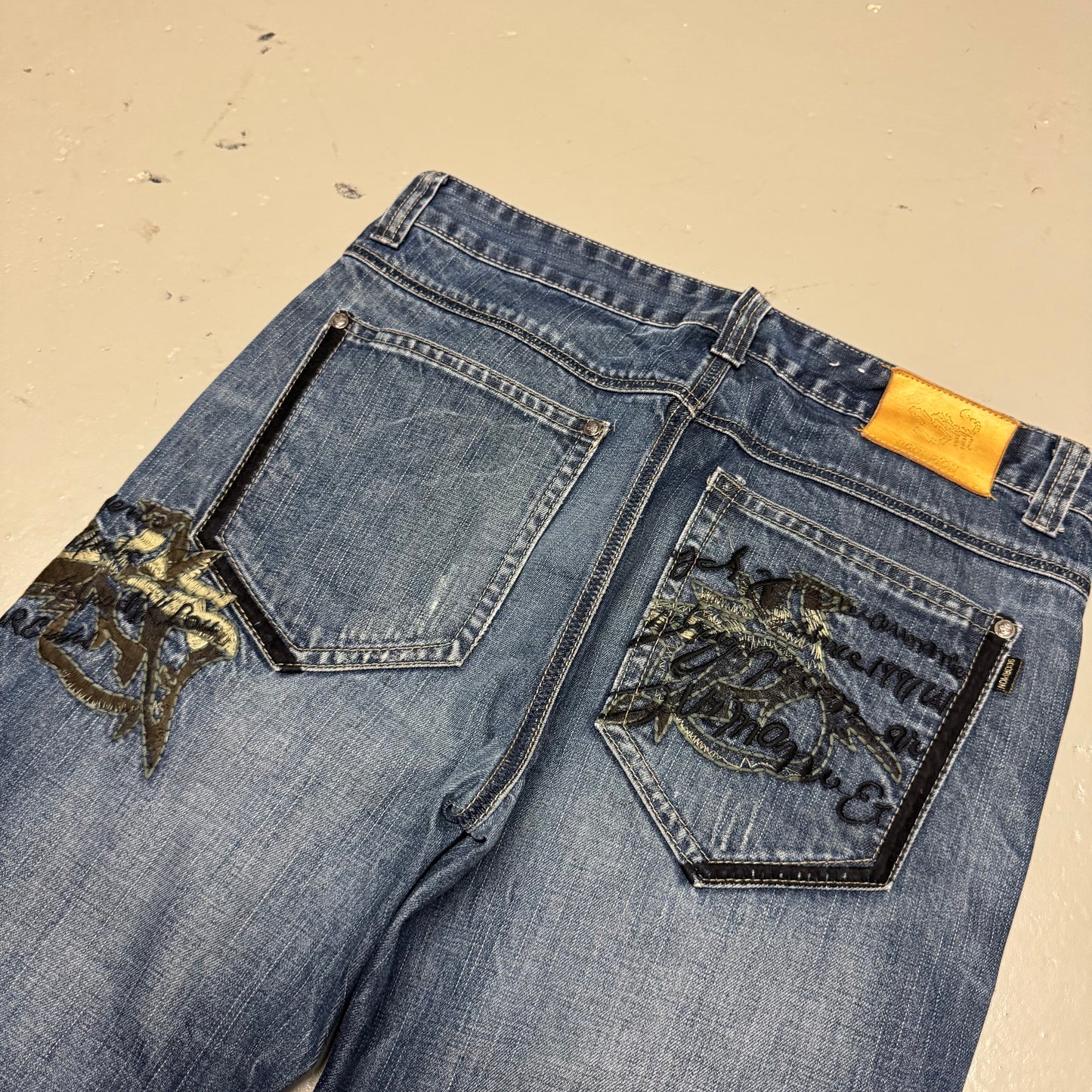 2000‘s Scorpion Archive Baggy Jeans *rare 34x34