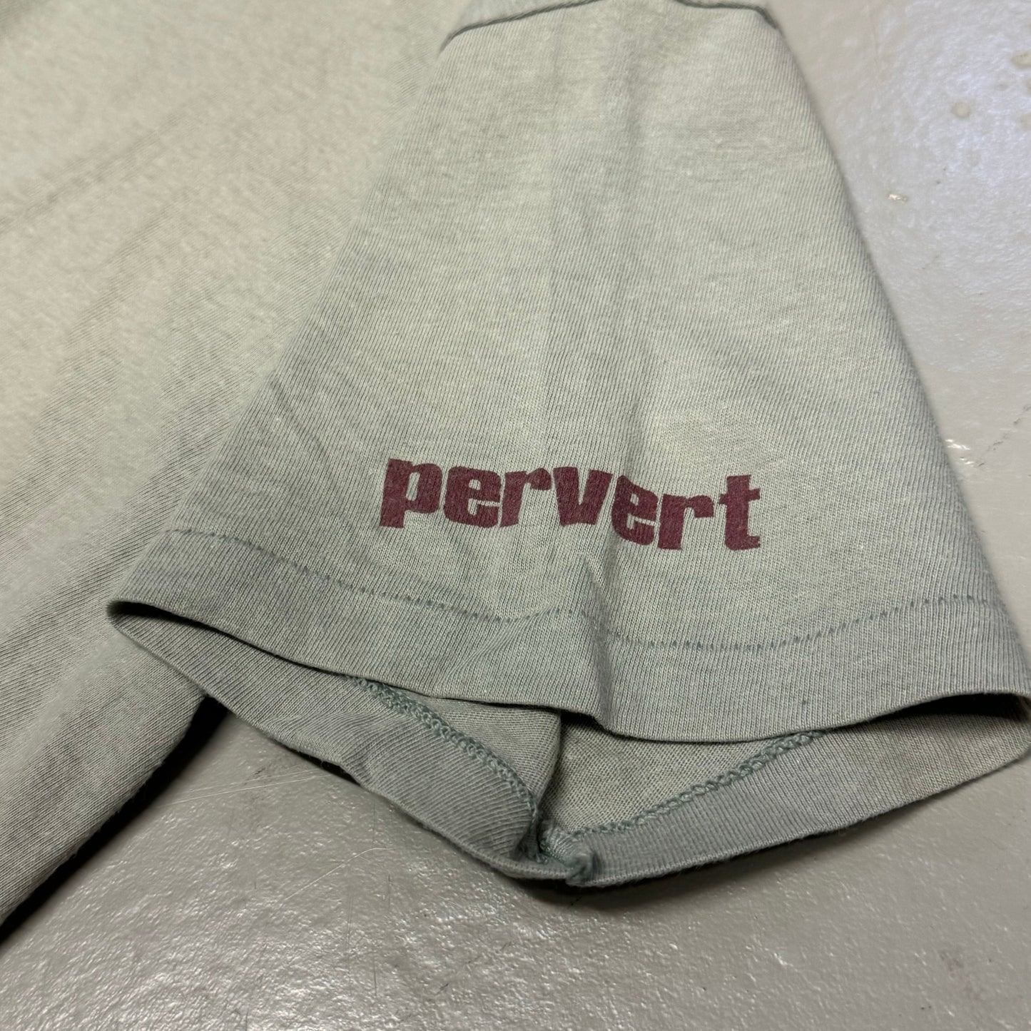 90's PERVERT Shirt made in USA * extremely rare (M)