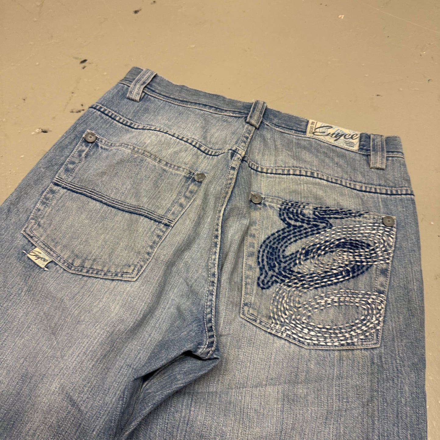 2000‘s Enyce Hip Hop Baggy Jeans *rare 30x32