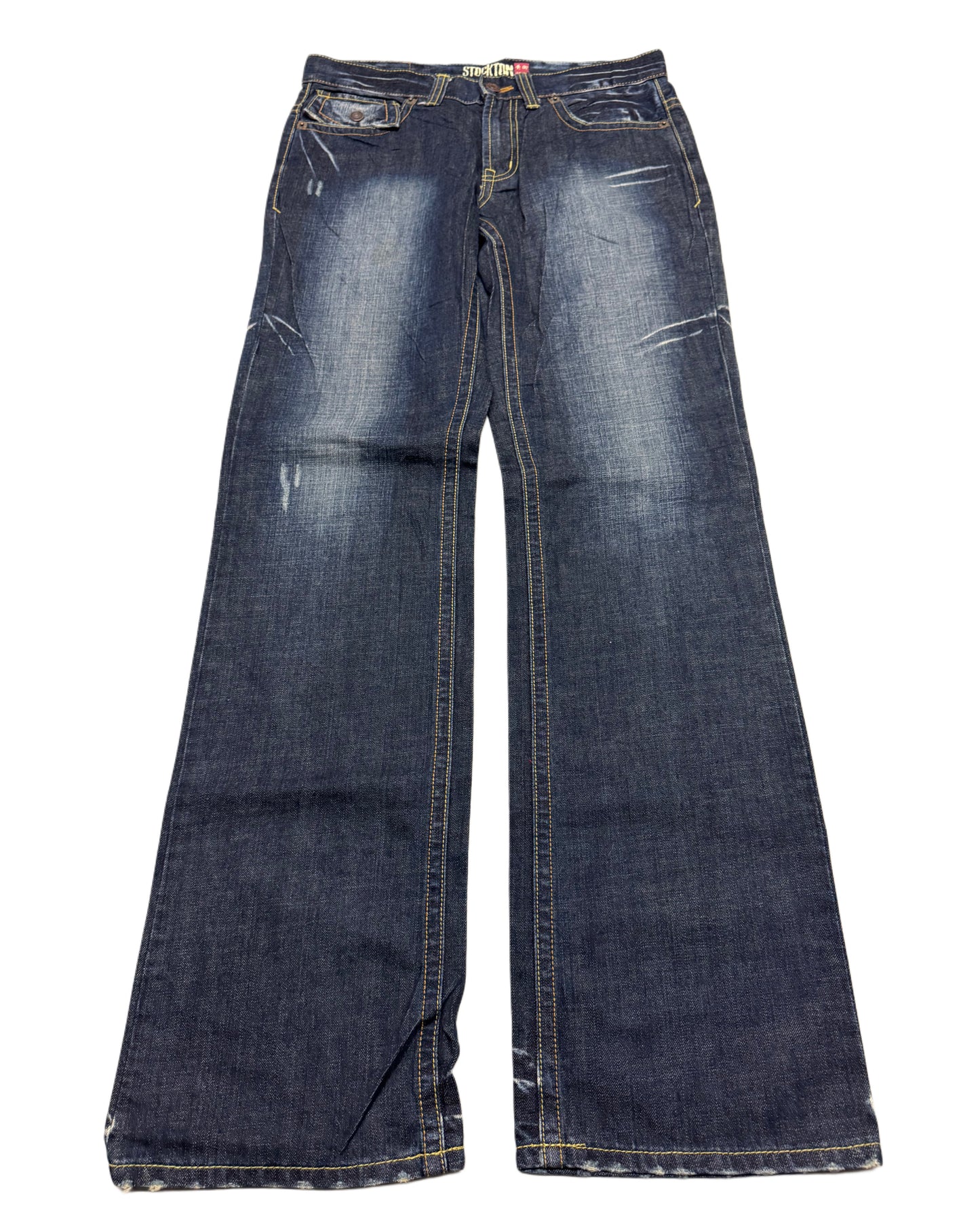 2000‘s Stockton Japanese Archive Baggy/Straight Jeans *very rare 30x32