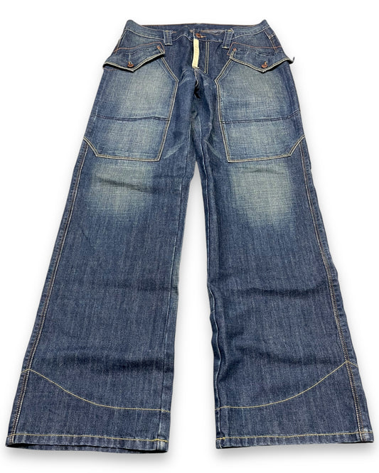 2000‘s Marc Brown Hip Hop Baggy Jeans *rare 32x36