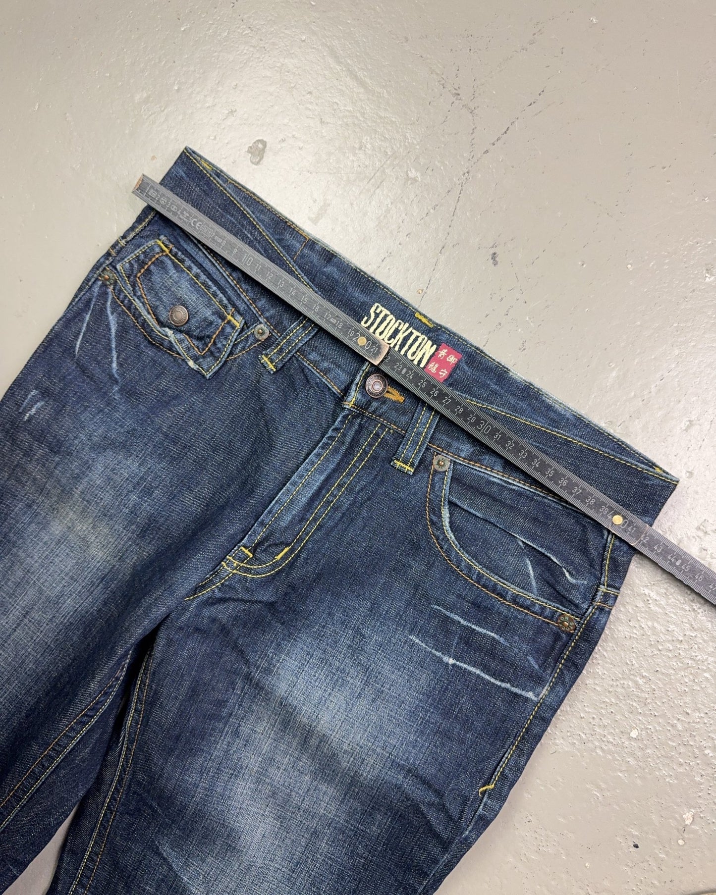 2000's Stockton Japanese Archive Straight/Baggy Jeans *very rare 32x32 (M)