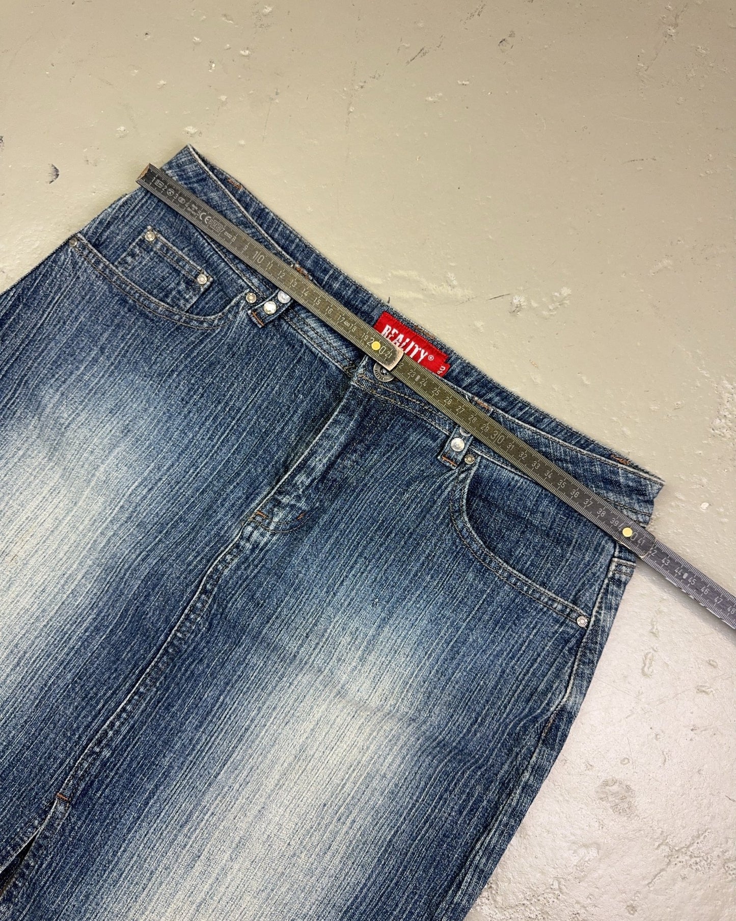 2000's Reality Denim Skirt Women's * W31 (M)