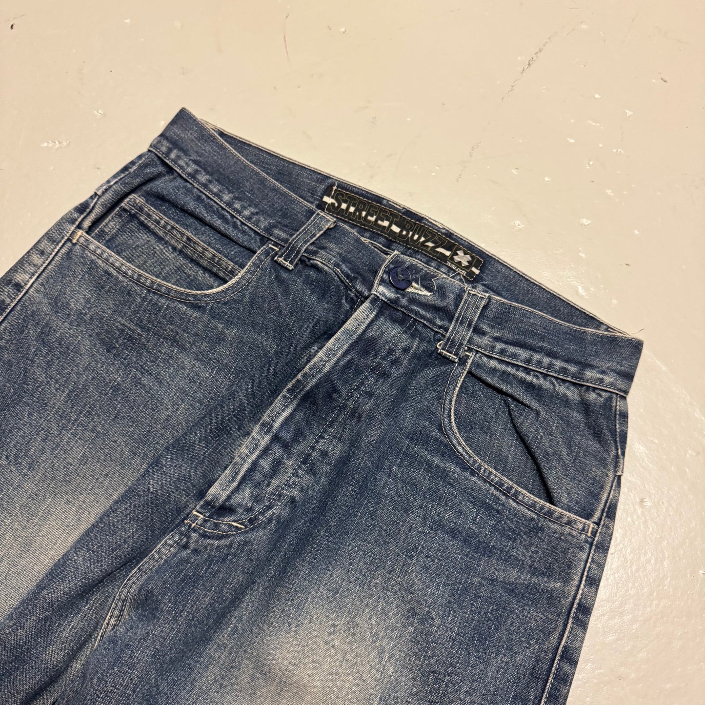 2000‘s Street Buzz Hip Hop Baggy Jeans Vintage/Y2K *very rare 30x32