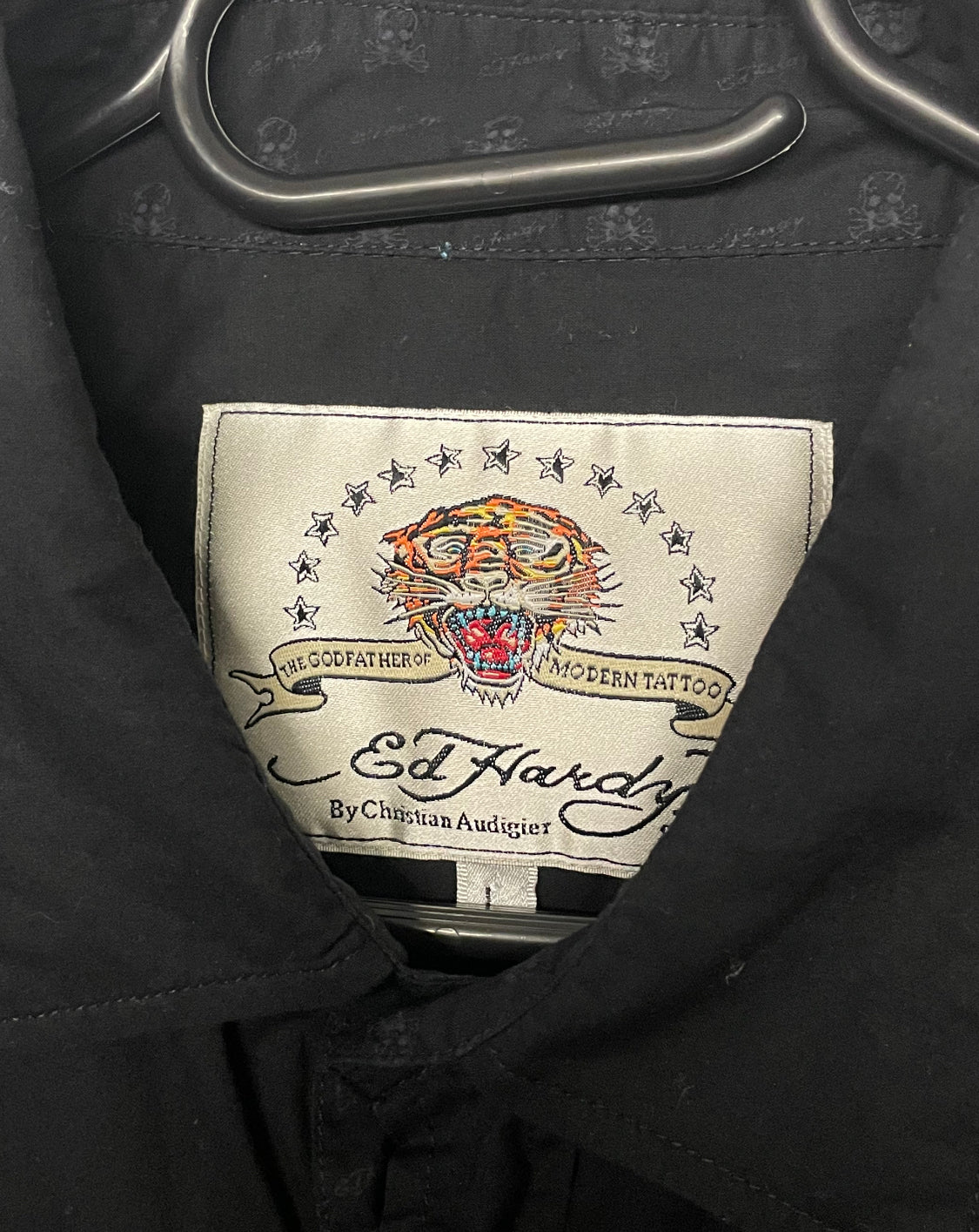 Y2K Ed Hardy Shirt (L)