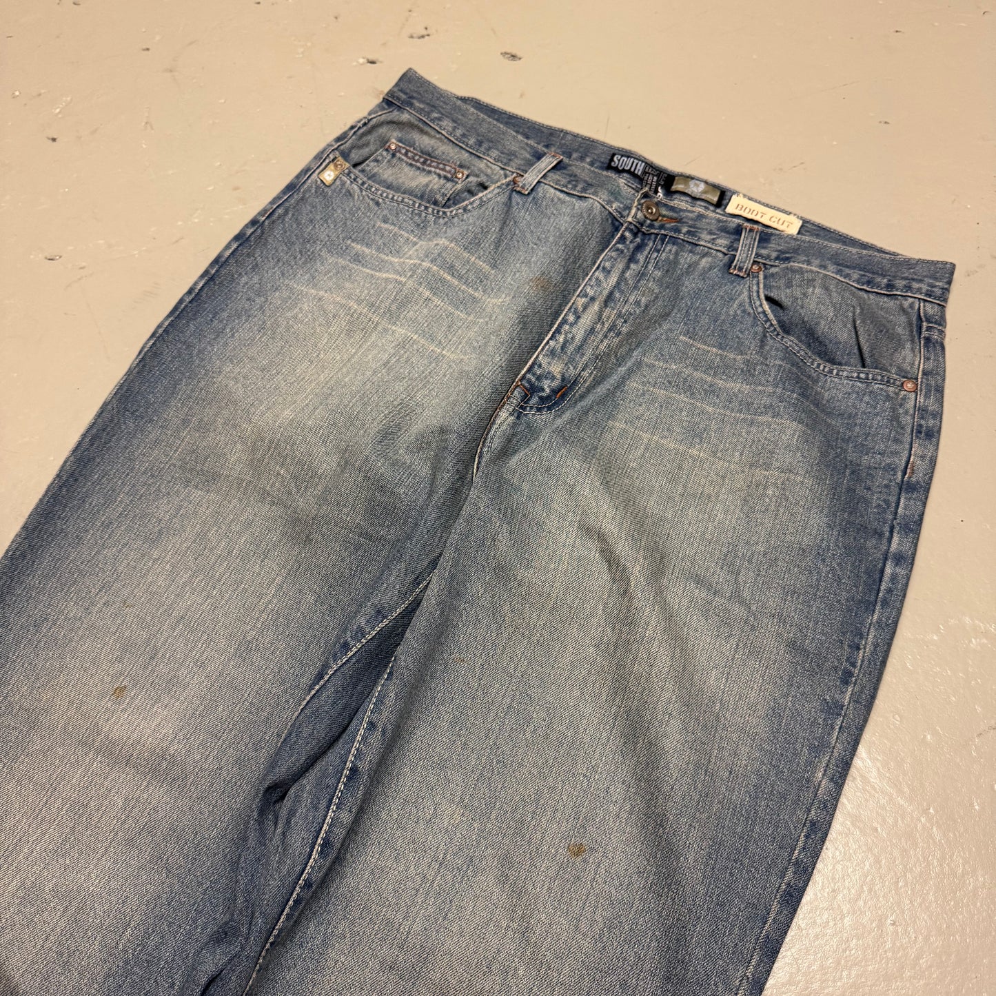 2000‘s Southpole Hip Hop Baggy Jeans *rare 36x36