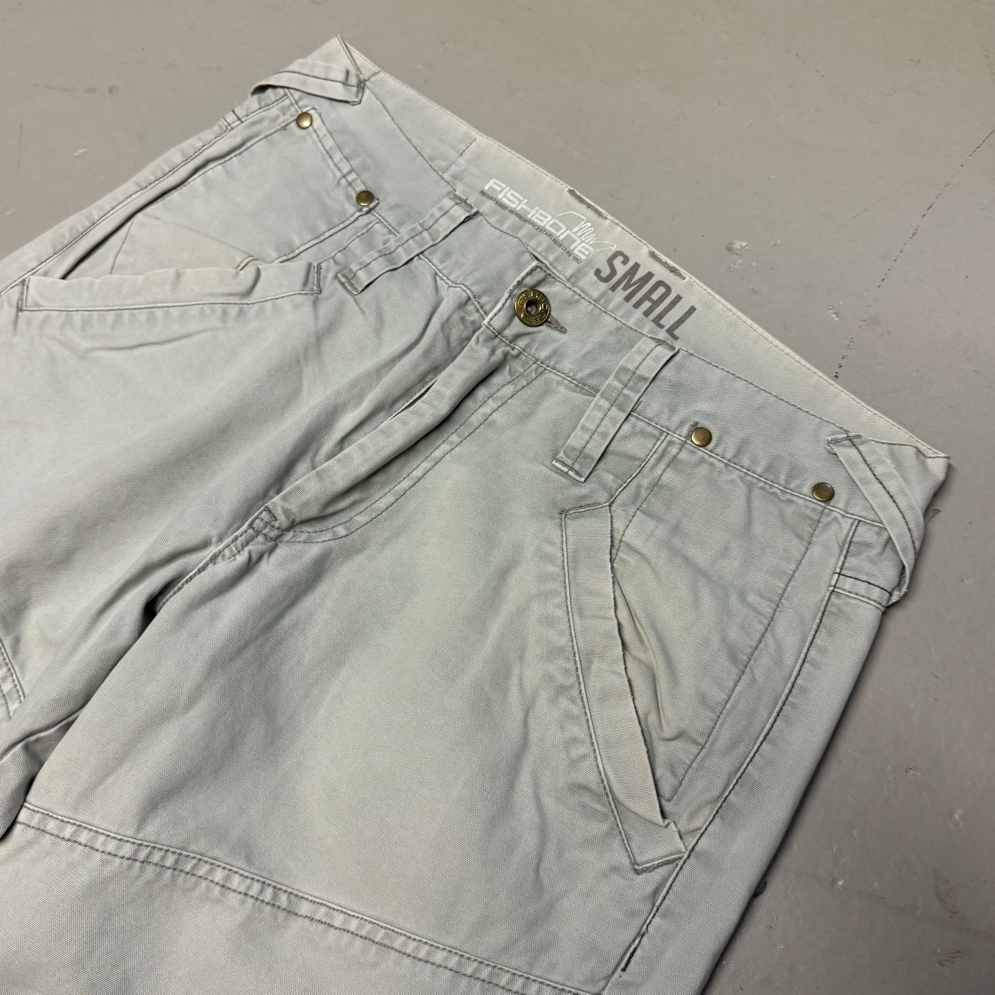 00's Fishbone Baggy Jeans 30x30