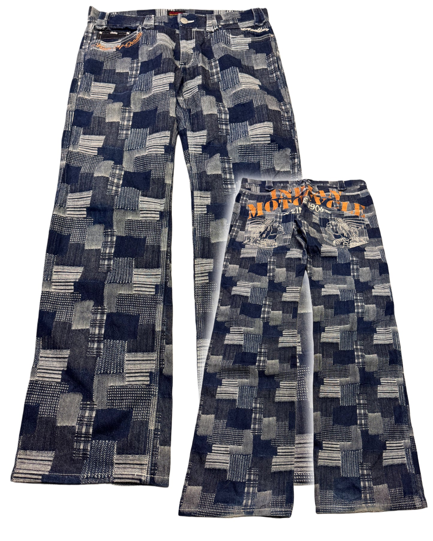 2000‘s Indian Motorcycle Baggy Jeans *very rare 36x34