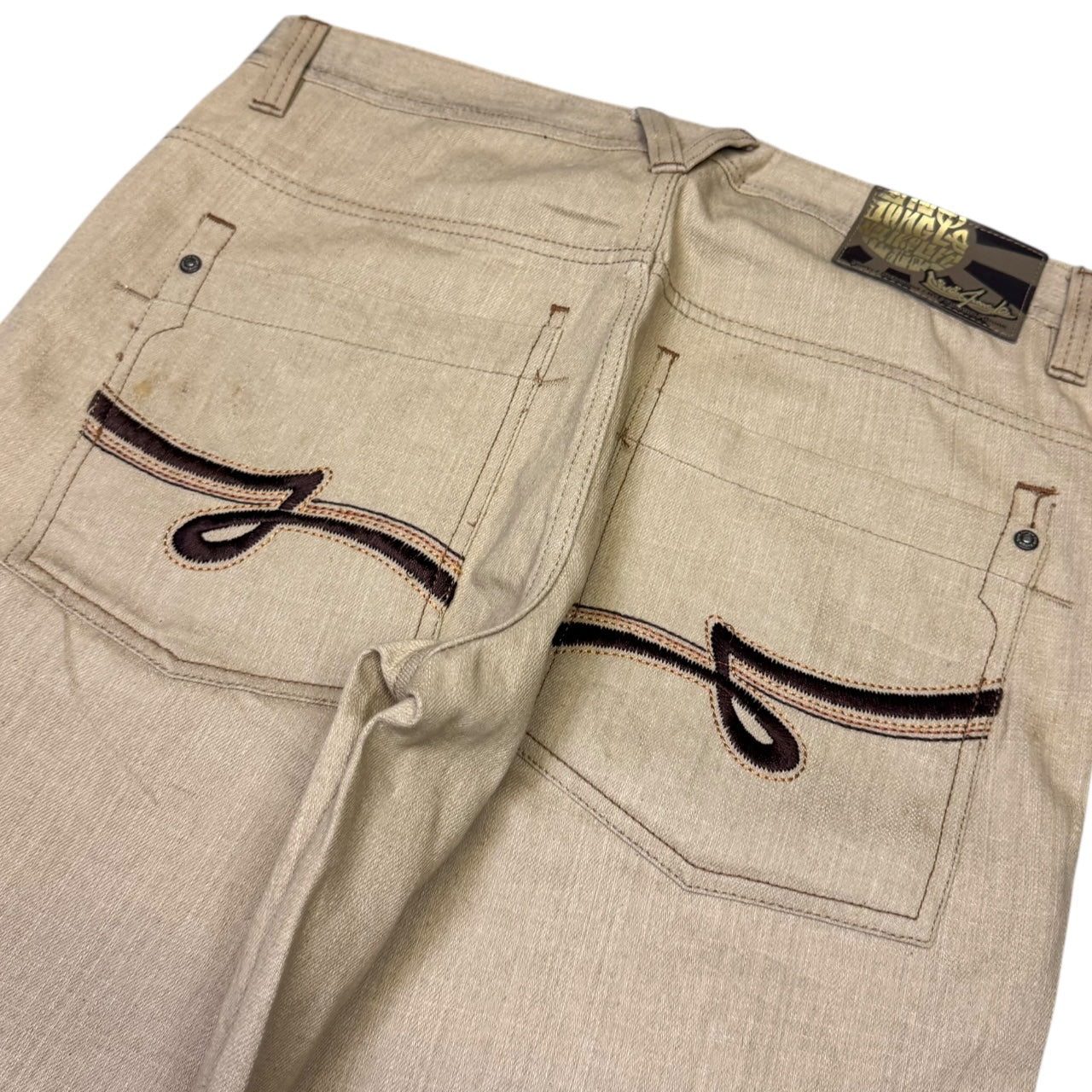 2000‘s 5ive Jungle & Co. Hip Hop Baggy Jeans *rare 34x34